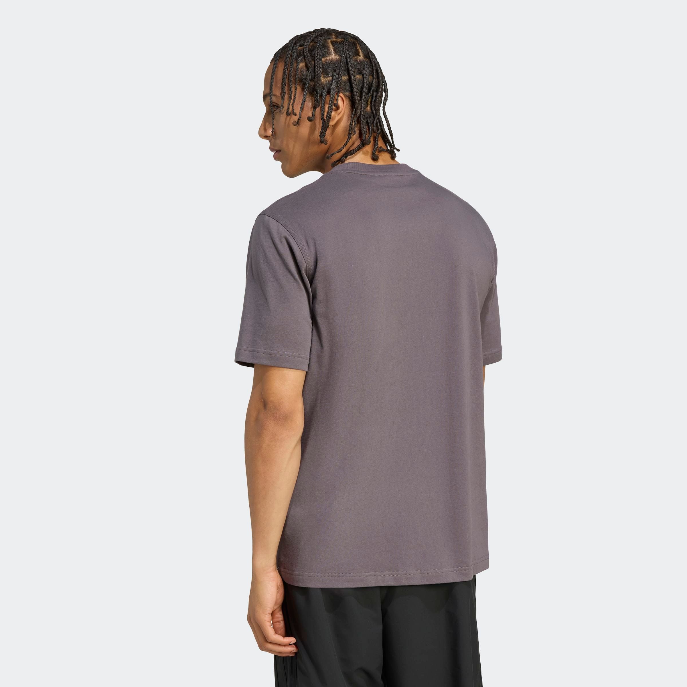 adidas Originals T-shirt TREFOIL ESS TEE drie-strepen essentials shirt met trefoil-logo