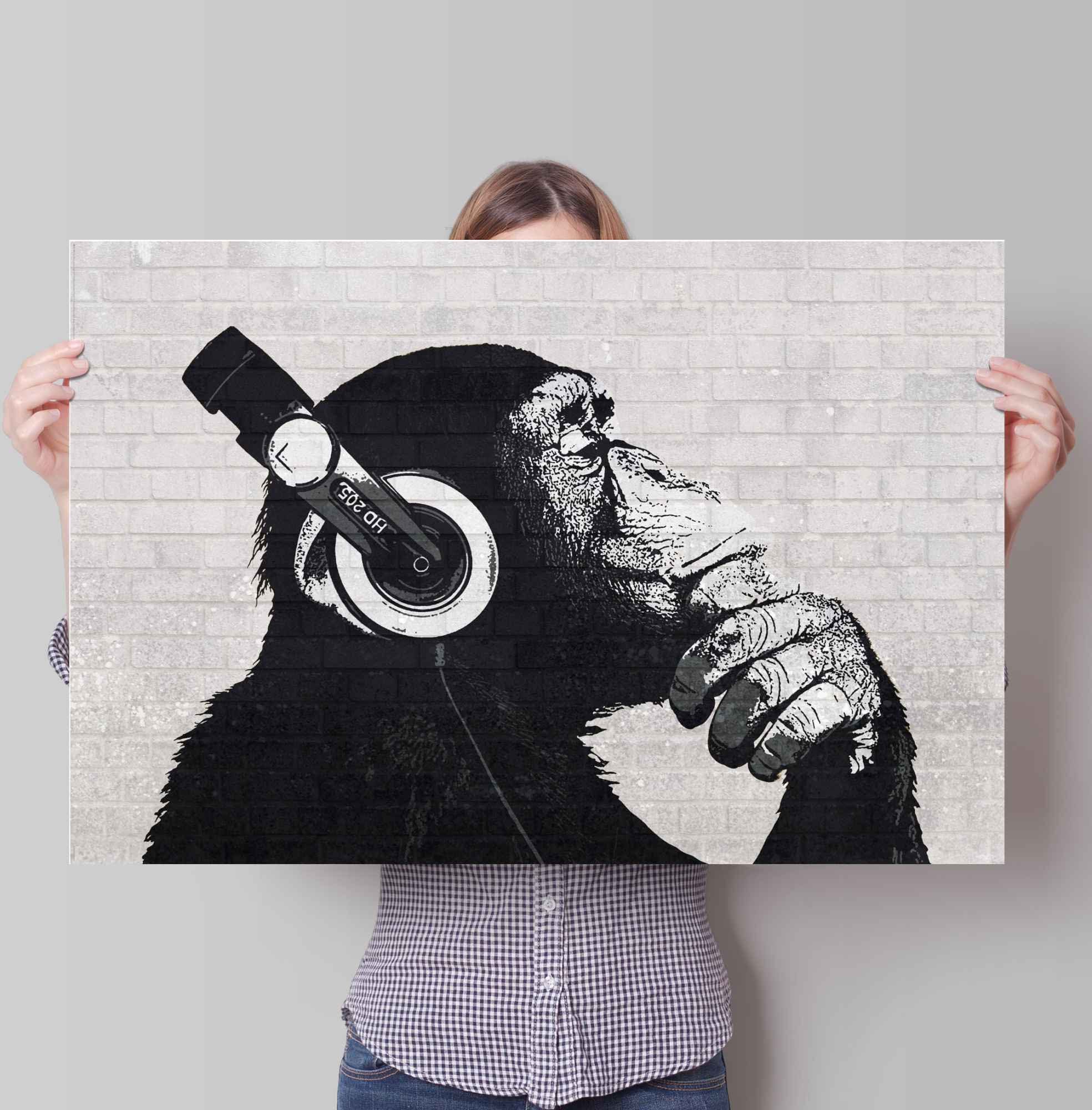 Reinders! Poster chimpansee wand