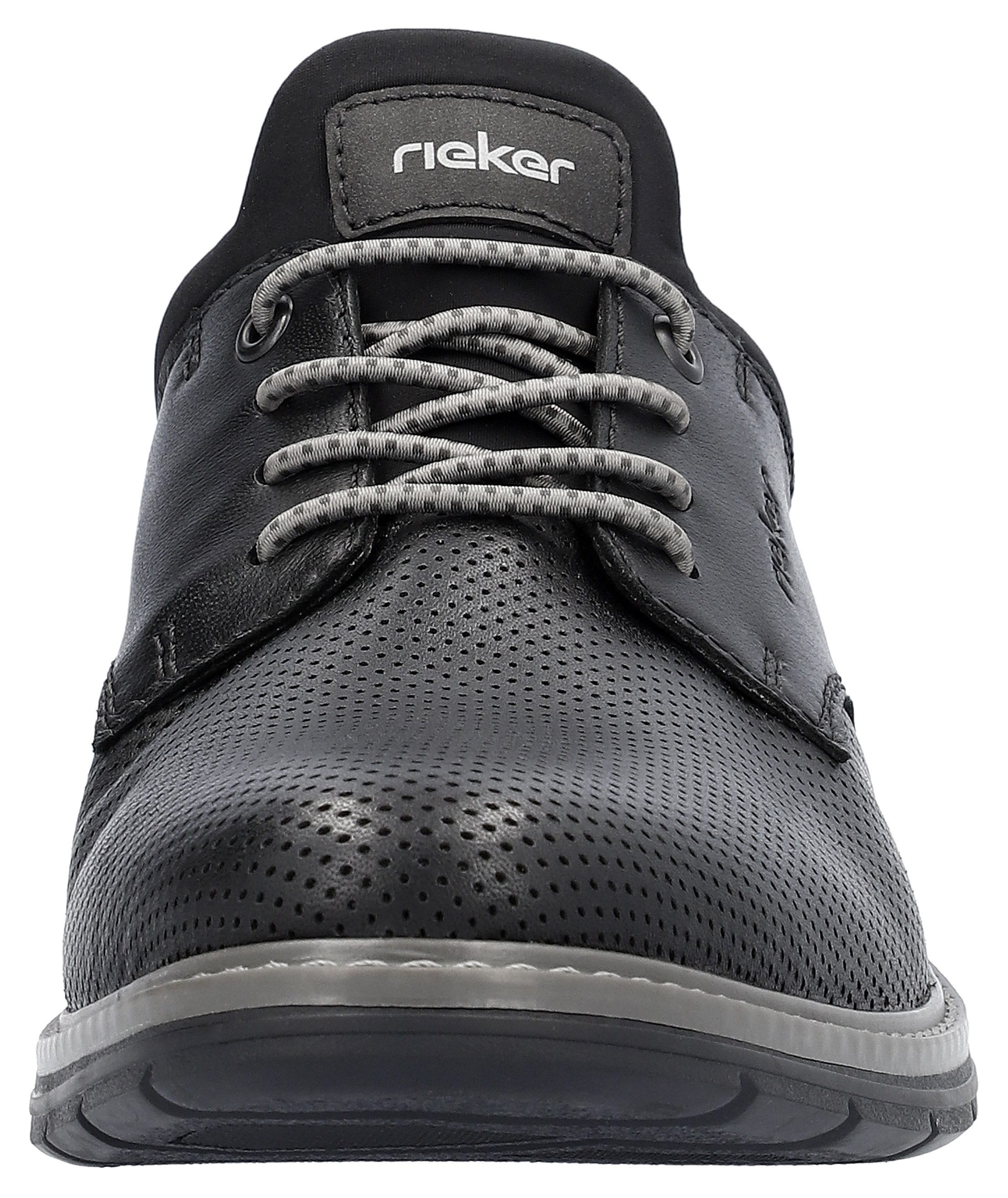 Rieker Slip-on sneakers Business schoen, slipper, feestdagsschoen met elastische veters