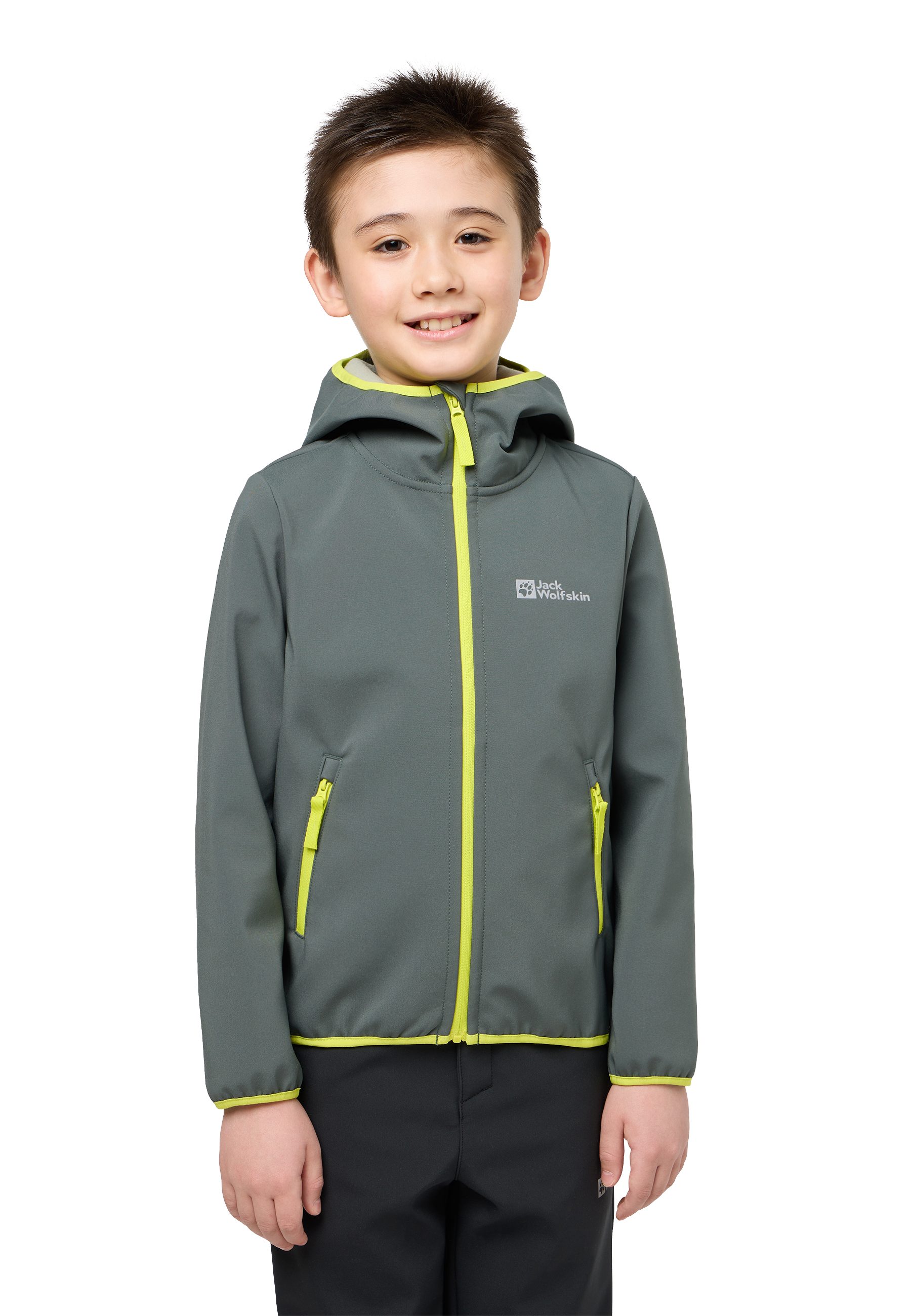 Jack Wolfskin Softshell-jack FOURWINDS JACKET voor kinderen