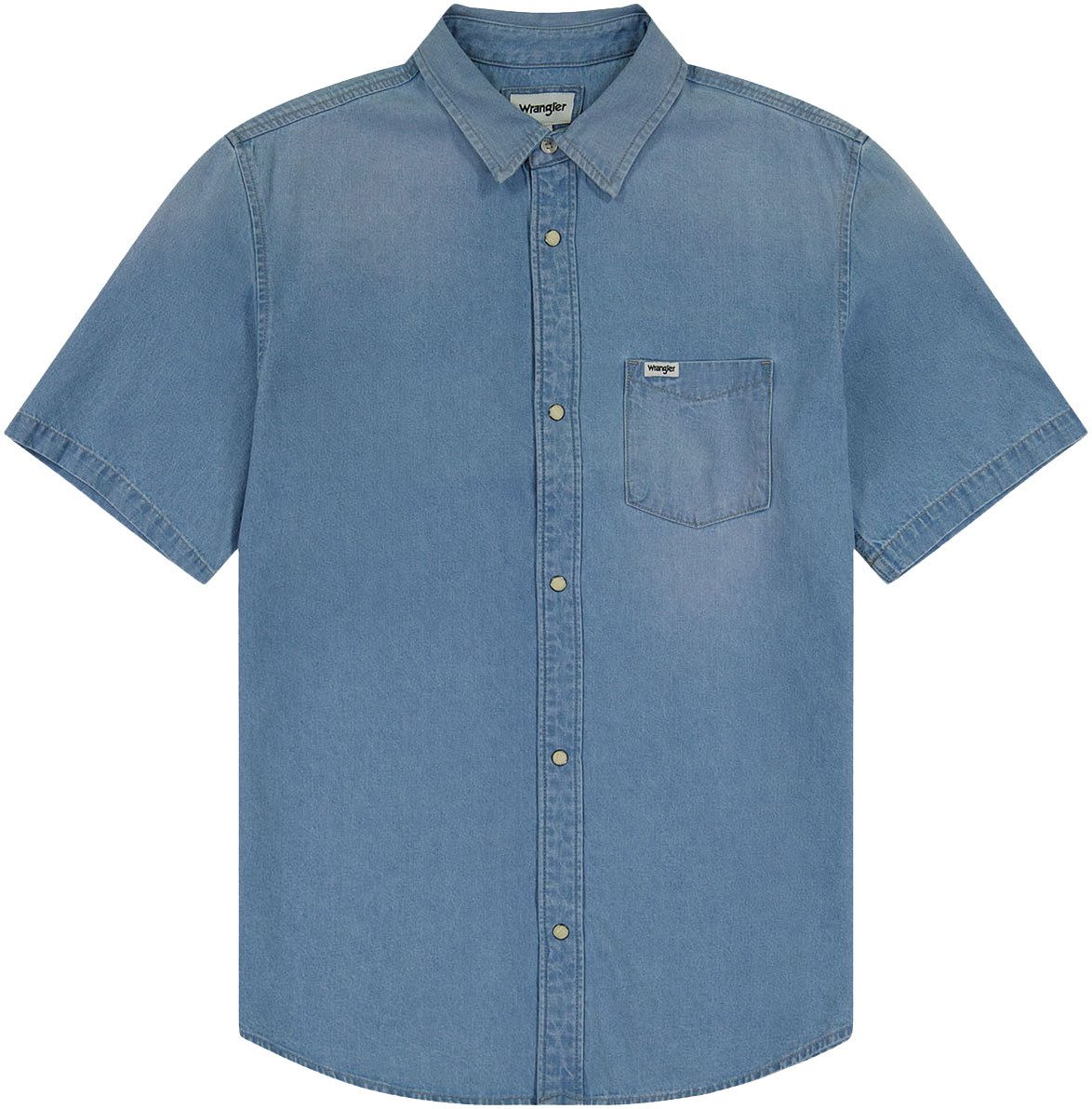 Wrangler Overhemd met korte mouwen KA 1 PKT SHIRT