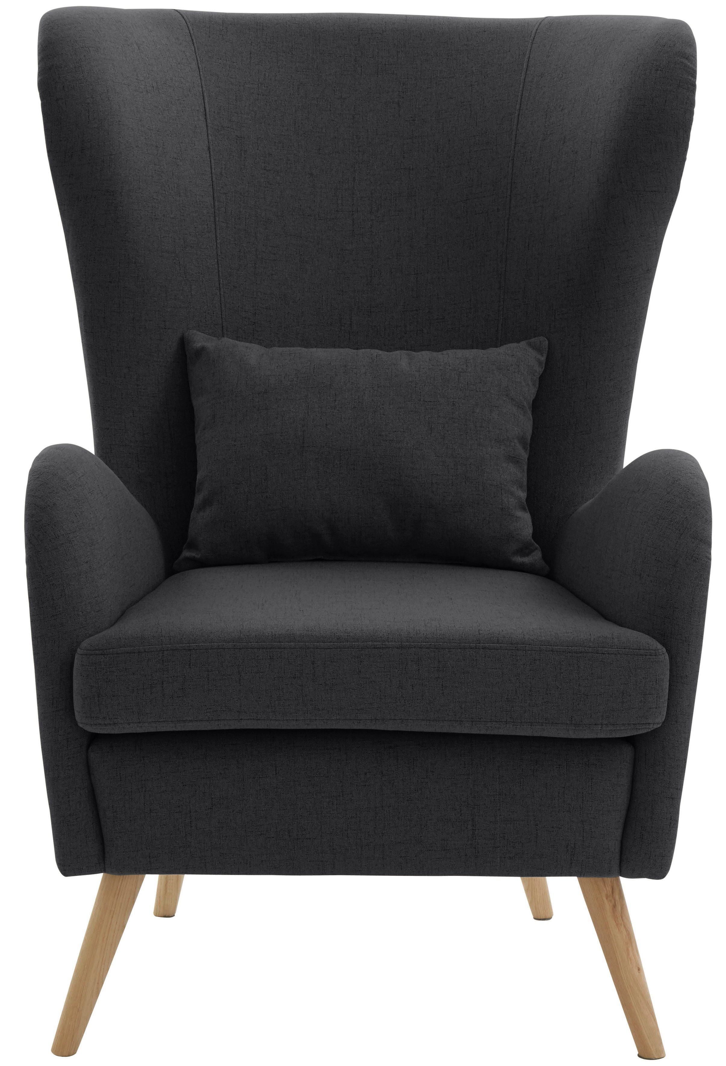 Guido Maria Kretschmer Home&Living Fauteuil Salla ook in imitatiebont en fijn corduroy, veel bekledingsopties, oorfauteuil (set)