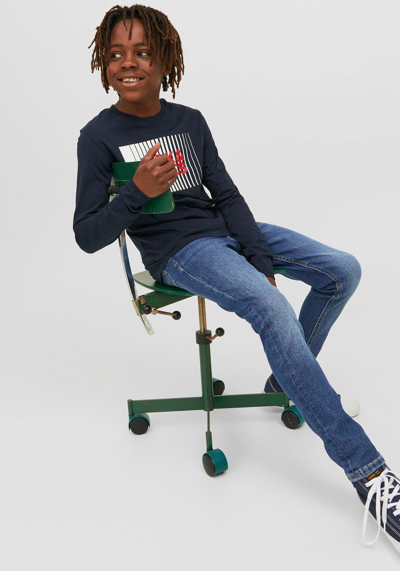 Jack & Jones Junior Skinny fit jeans JJILIAM JJORIGINAL MF 070 NOOS JNR