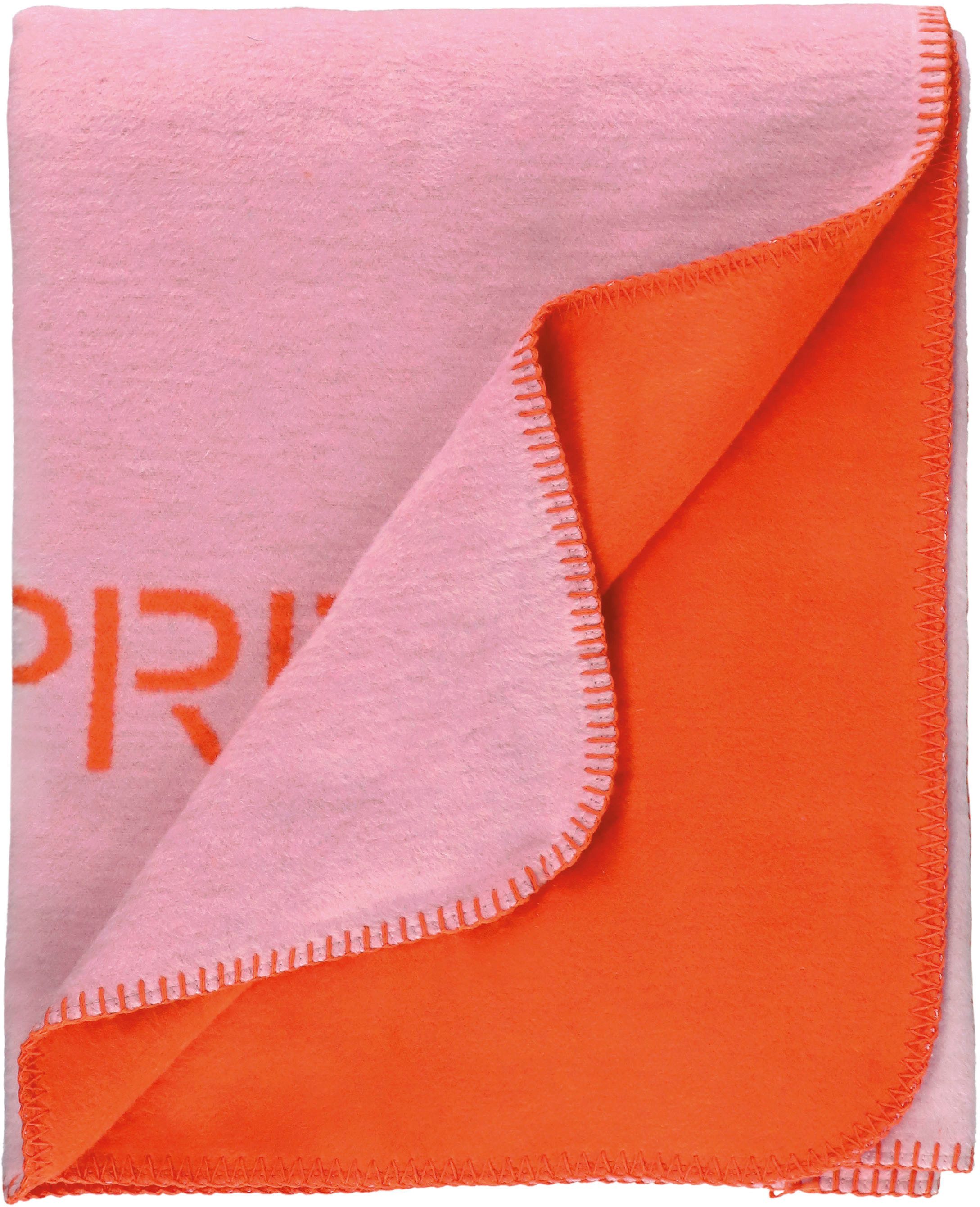 Esprit Plaid Fun Doubleface deken plaids roze