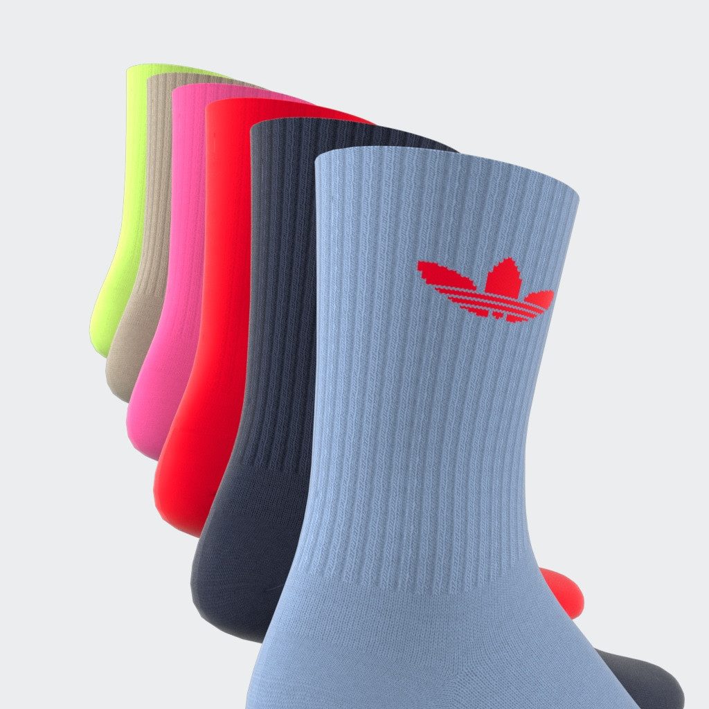 adidas Originals Sportsokken TR CREW S 6P 6-pack sokken met logo (6 paar)