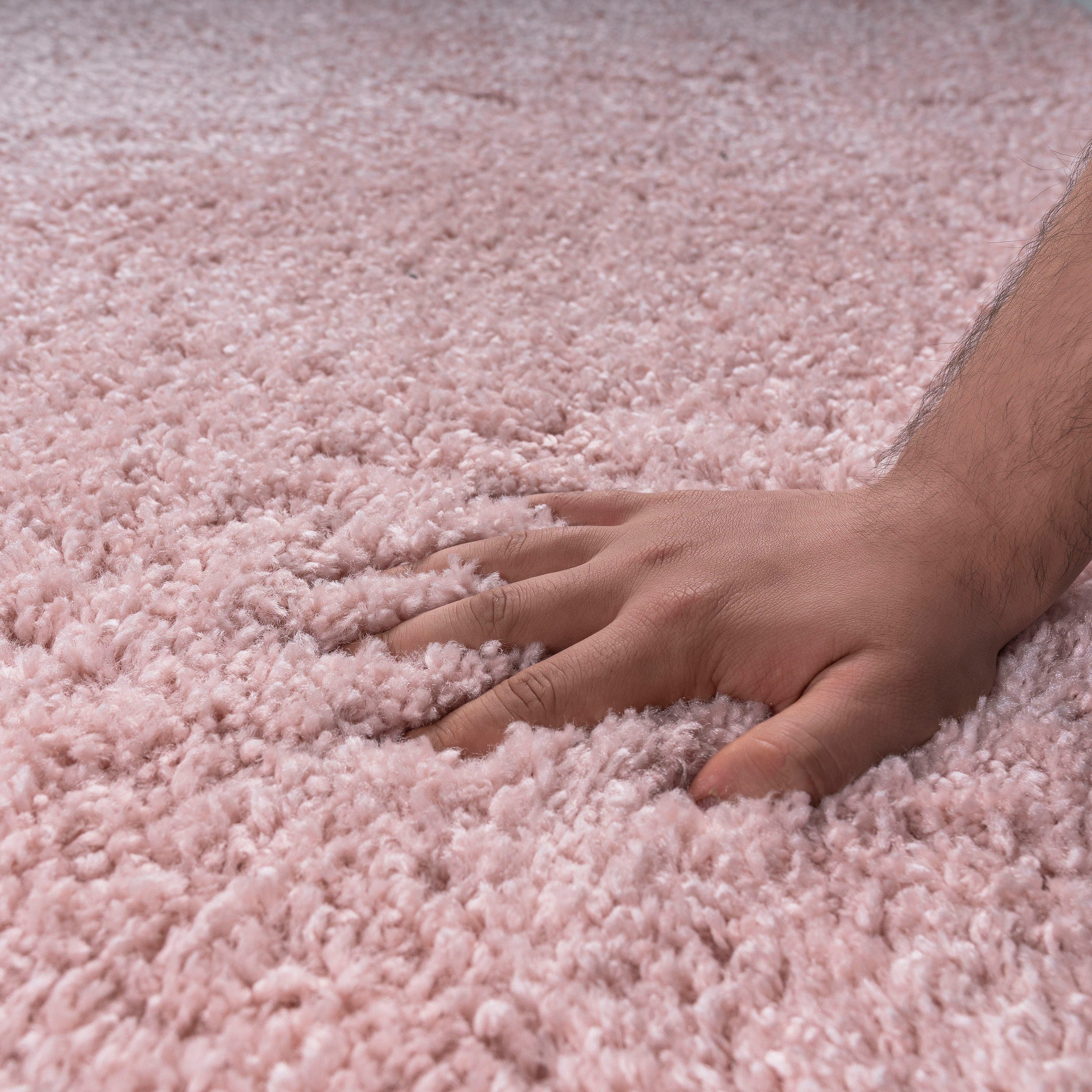Bruno Banani Hoogpolig vloerkleed Shaggy Soft geweven, uni kleuren, bijzonder zacht en knuffelig, klantenfavoriet