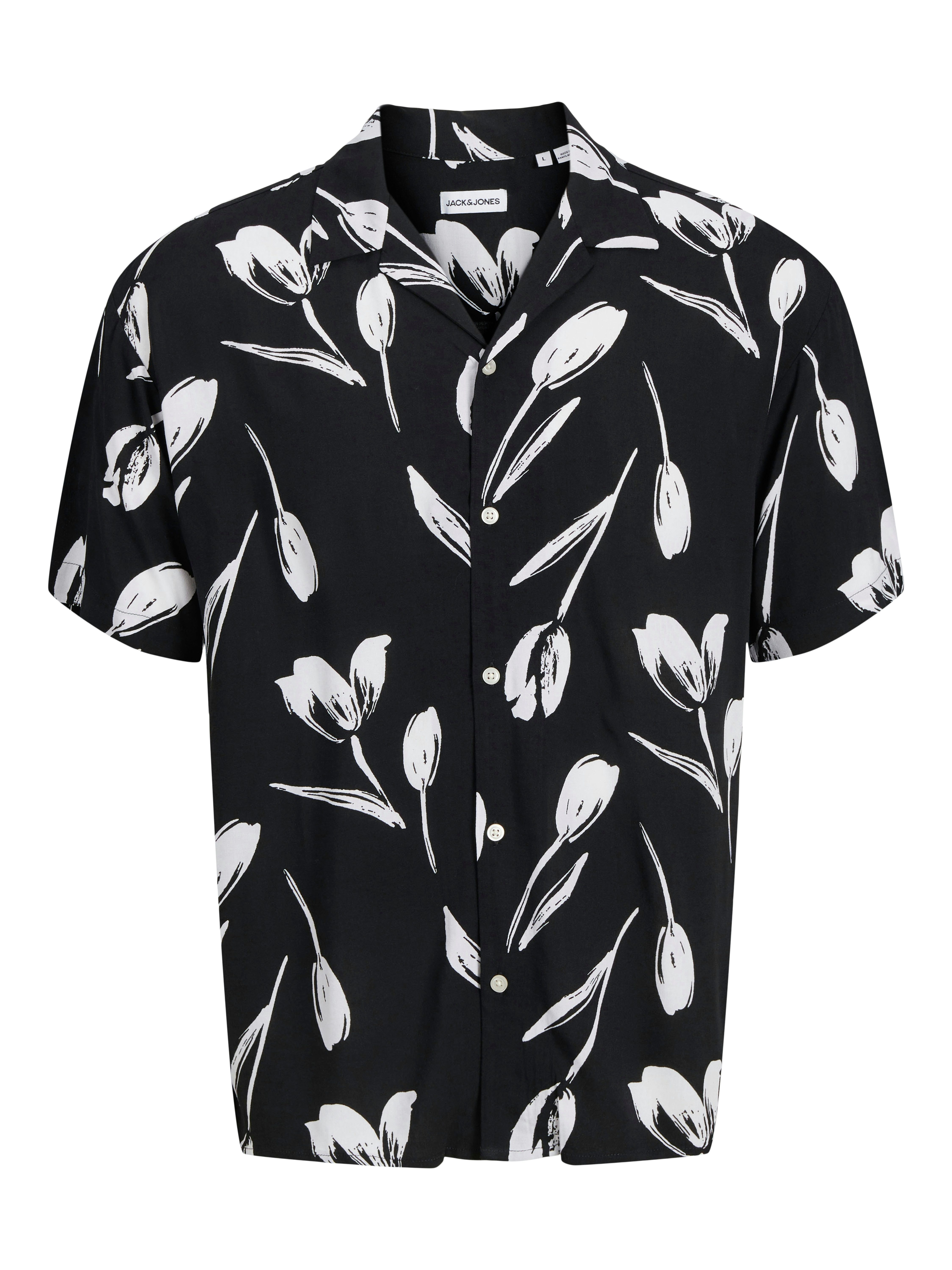 Jack & Jones Overhemd met korte mouwen JJEJEFF CHARGE RESORT SHIRT SS SN