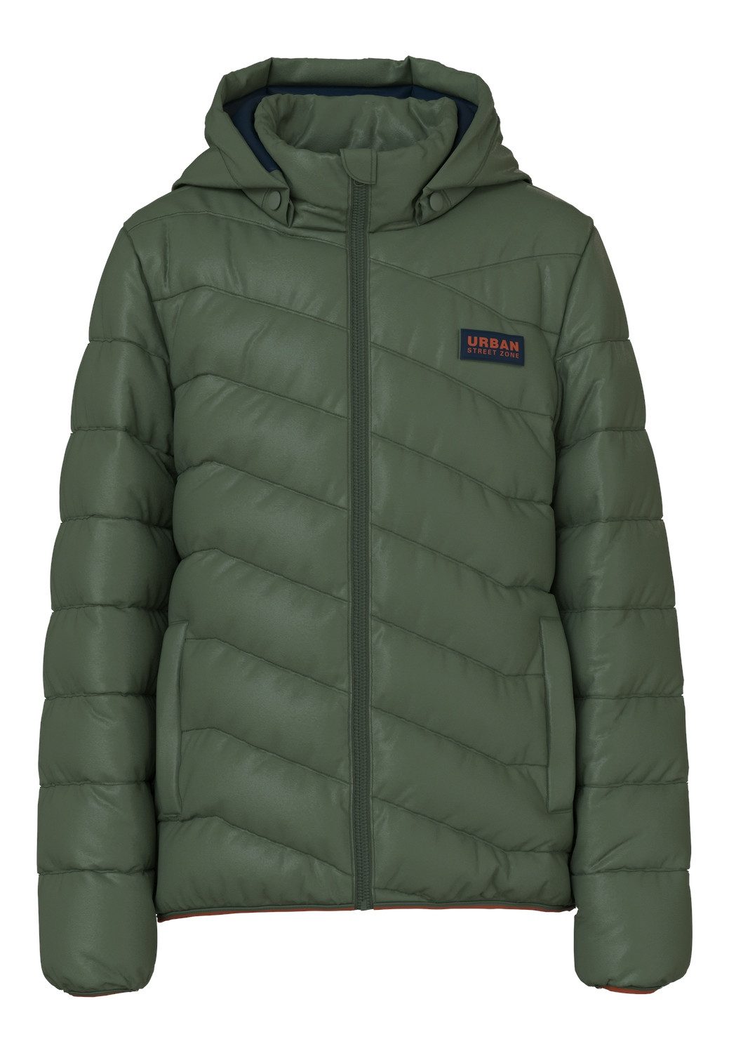 Name It Gewatteerde jas NKMMONAY JACKET PB met reflecterende details