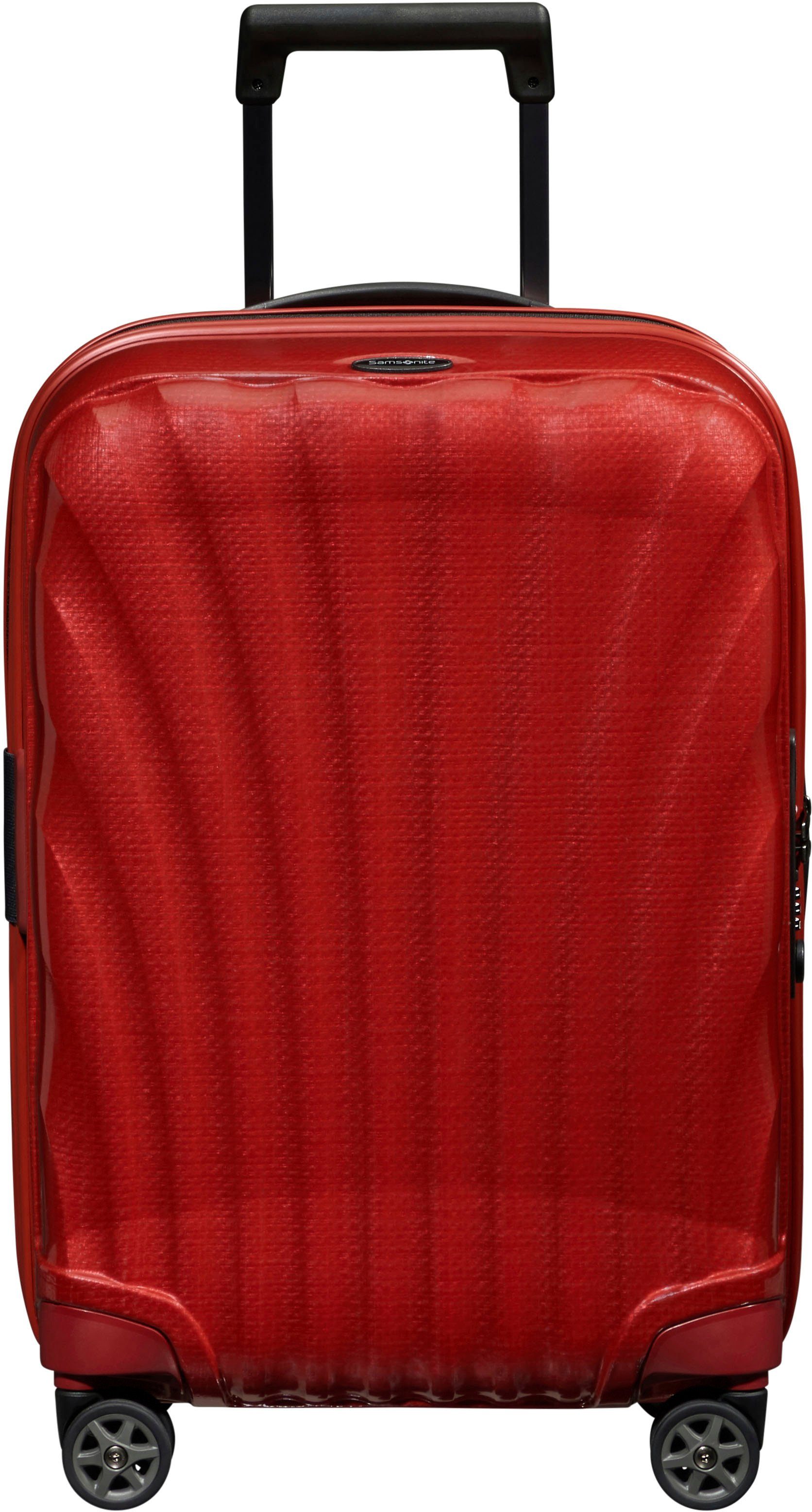 Samsonite Hardshell-trolley C-LITE 55 EXP, verschillende kleuren unisex koffers & reistassen maat - rood