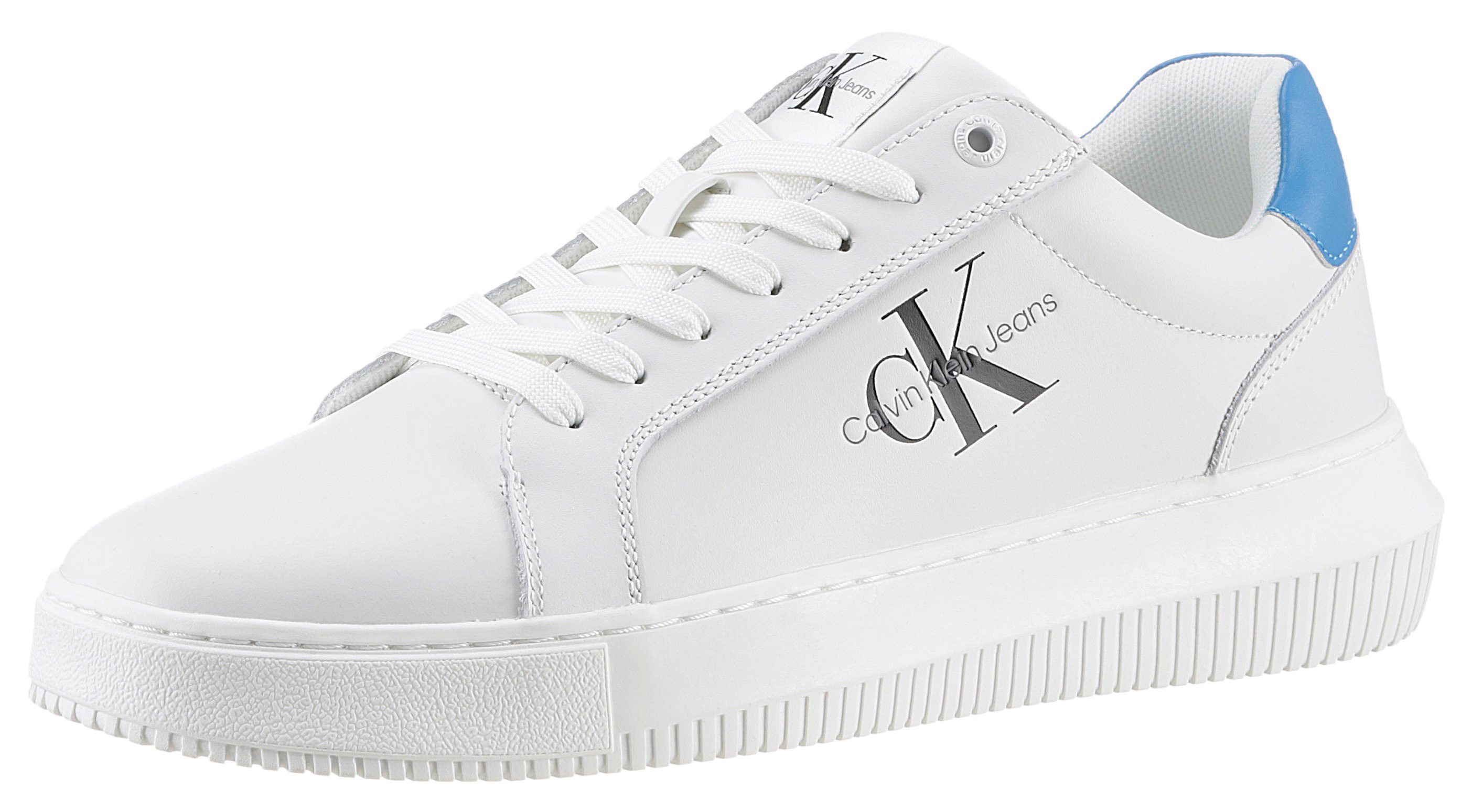 Calvin Klein Sneakers SEAMUS 20L met contrastafwerking, vrijetijdsschoen, halve schoen, veterschoen