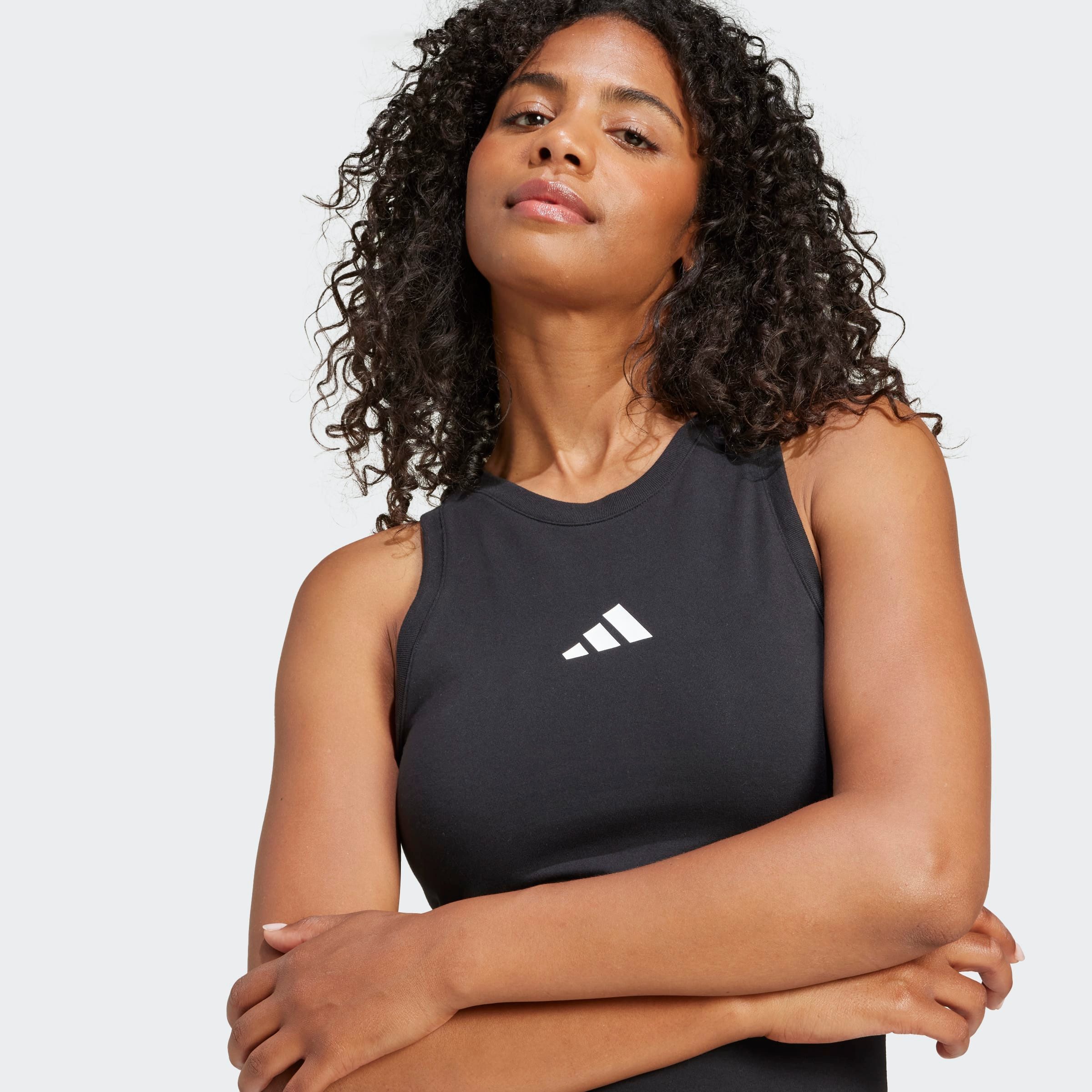 adidas Sportswear Shirtjurk W FI SL DRESS (1-delig)