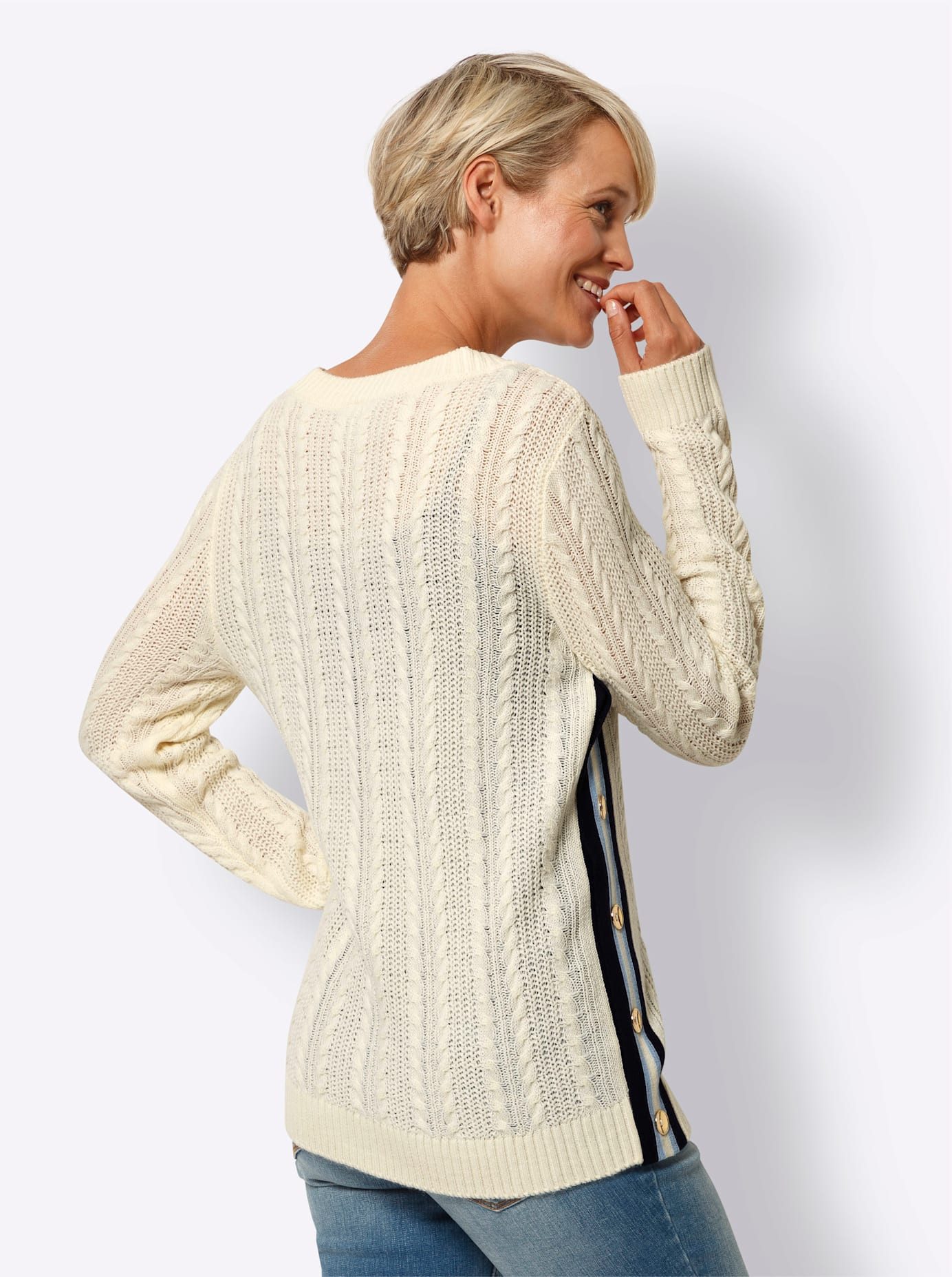 Classic Basics Trui met V-hals