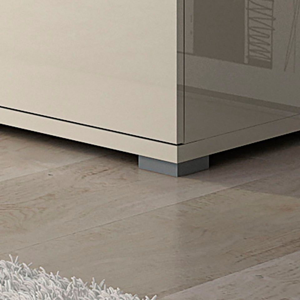 Places of Style Vitrinekast Piano UV-gecoat, soft close-functie