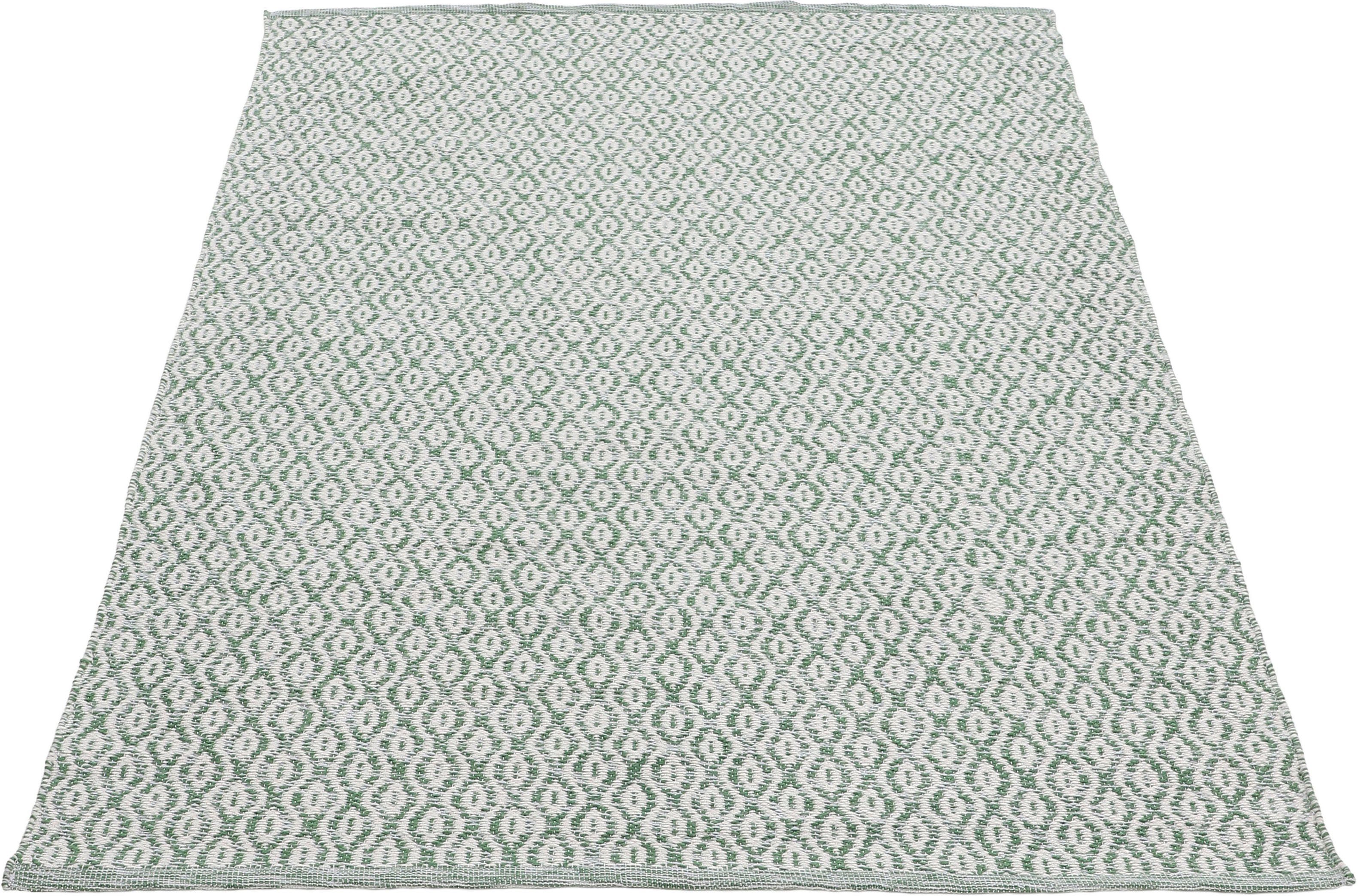 carpetfine Vloerkleed Frida 202 Omkeerbaar tapijt, 100% gerecycled materiaal (PET), vlakweefsel, sisal uitstraling