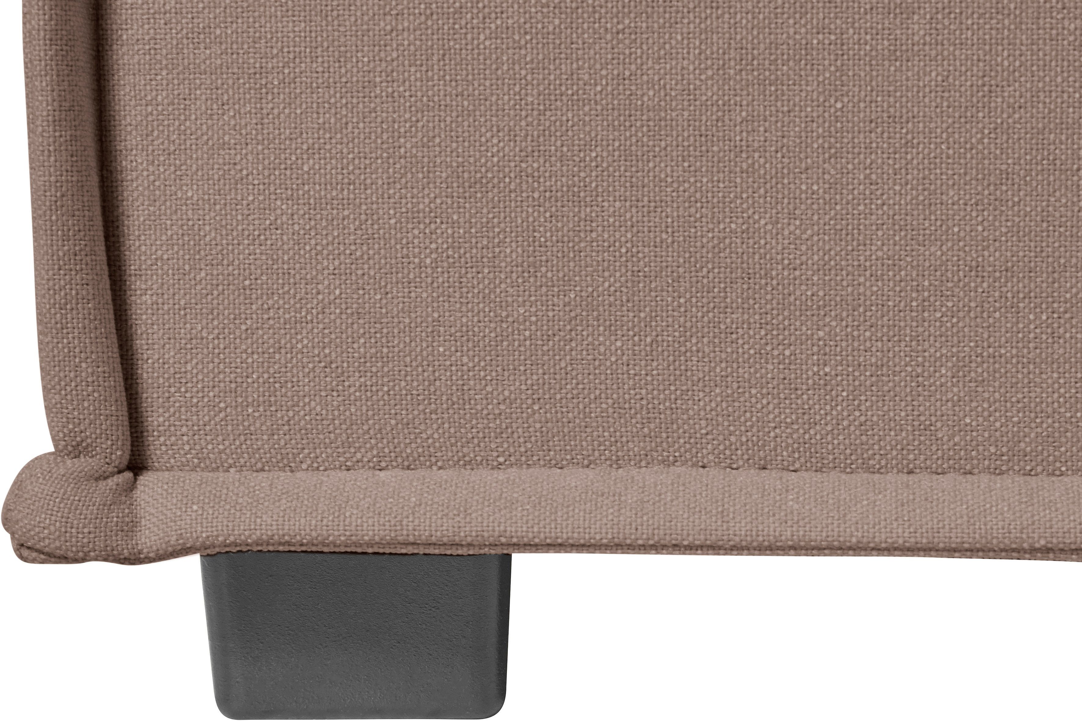 LeGer Home by Lena Gercke Gestoffeerd bed Isaline naar keuze zonder matras of met 3 matrassoorten, hoofdbordhoogte 107 cm