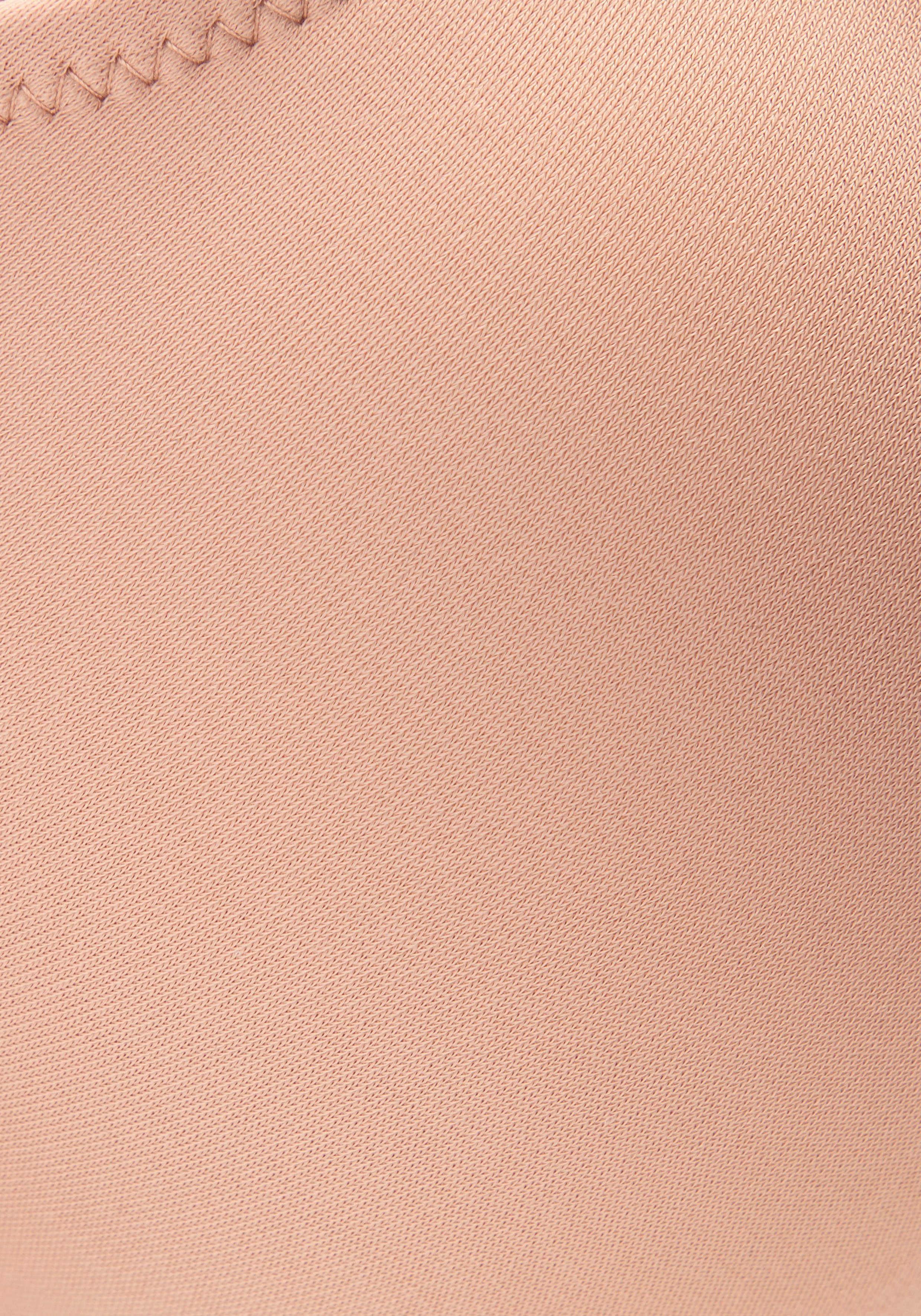 Lascana Bh met steuncups Ela met transparante bandjes, perfecte basic met beugels, basic lingerie