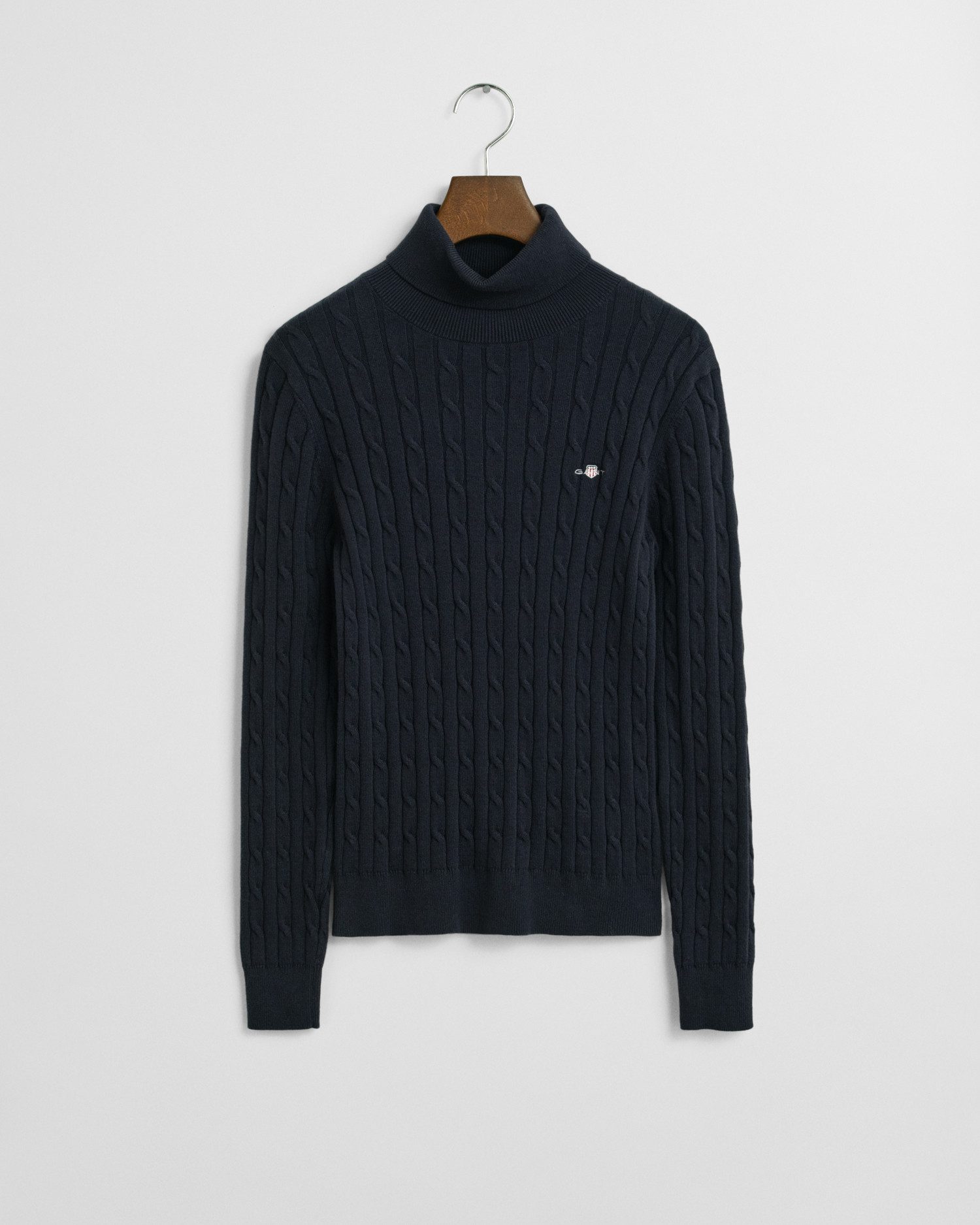 Gant Coltrui STRETCH COTTON CABLE TURTLENECK