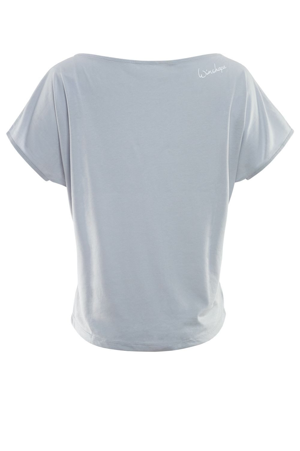Winshape Oversized shirt MCT002 ultralicht met witte glitter-print