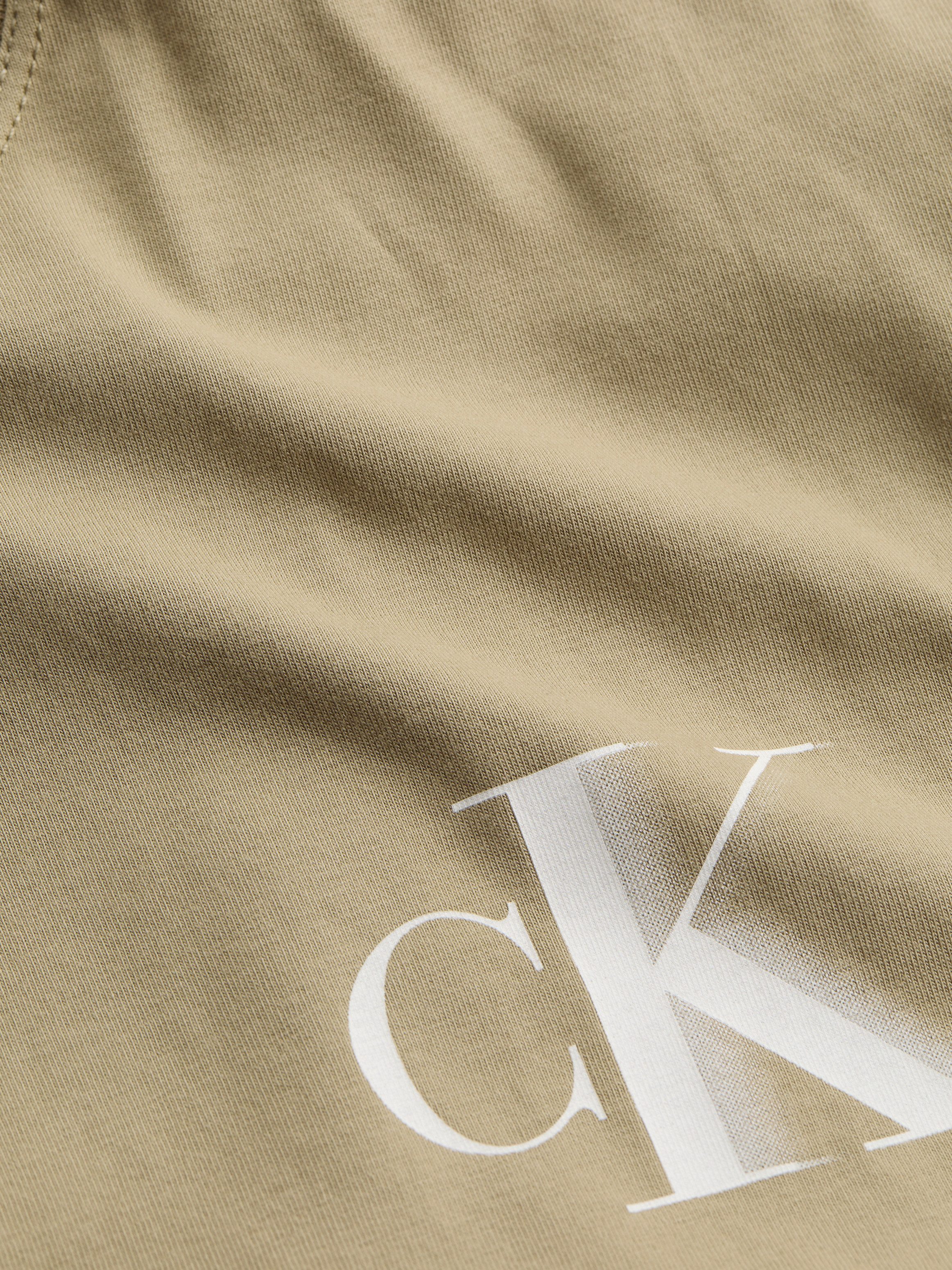 Calvin Klein T-shirt BOLD CK TEE met groot logo op de rug