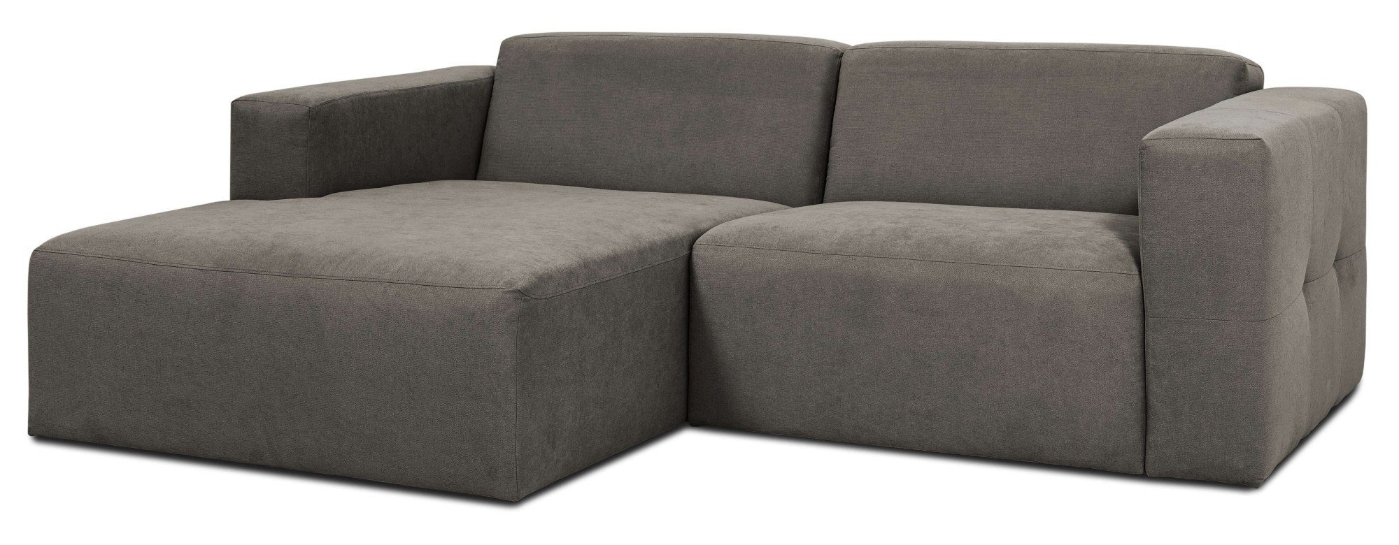 INOSIGN Hoekbank Kelani met decoratieve knoopdetails op de armleuningen