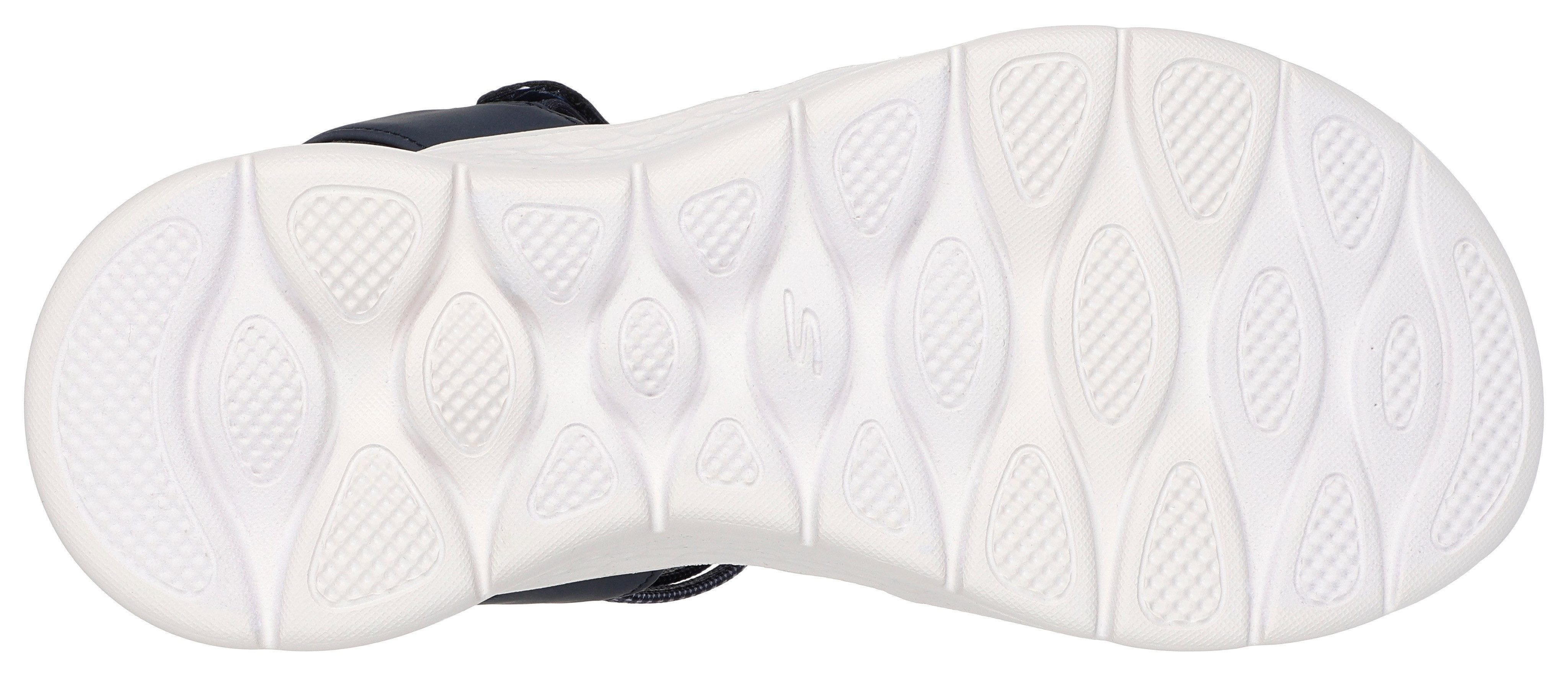 Skechers Sandalen GO WALK FLEX SANDAL , instapschoen, zomerschoen, plateausandaal met goga mat voetbed