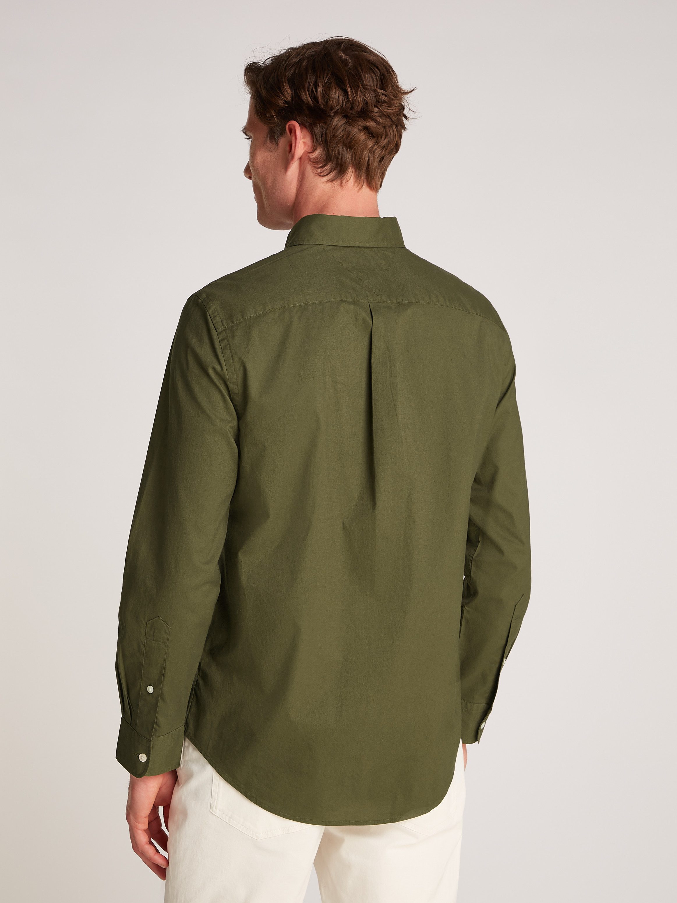 Tommy Hilfiger Businessoverhemd FLEX POPLIN SOLID RF SHIRT 1