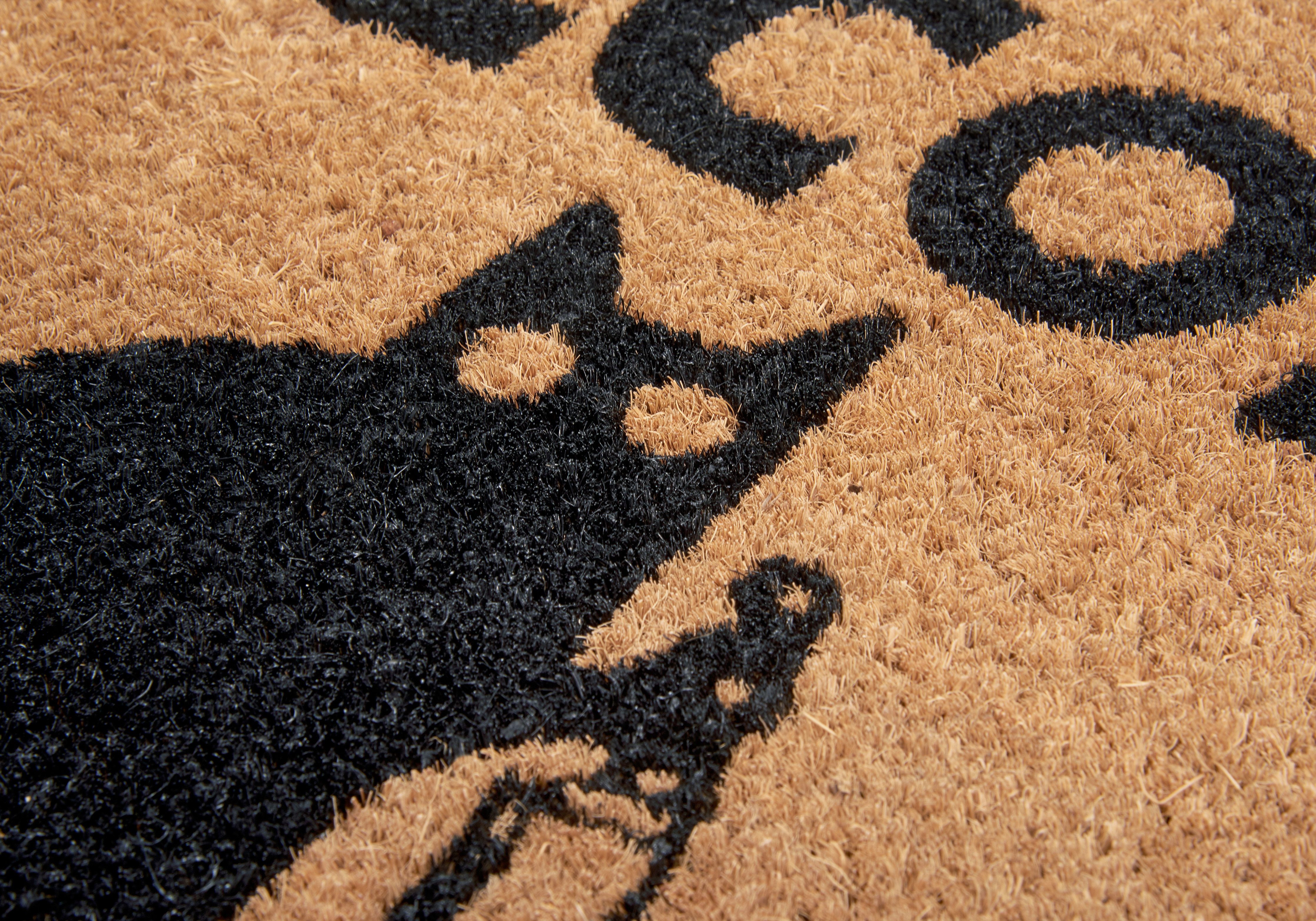 HANSE Home Mat Mix Mats Kokos Welcome Madafakas, deurmat Kokos, vuilopvangmat, outdoor, antislip, binnen, kokosmat, gang
