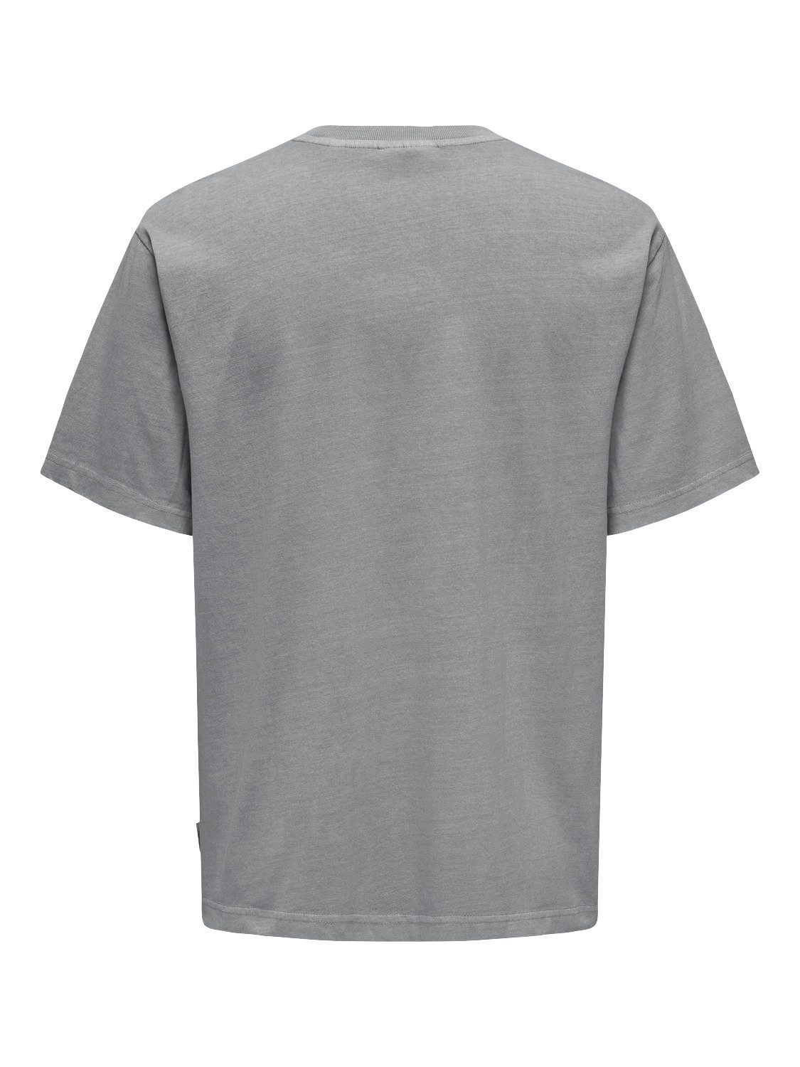 ONLY & SONS Shirt met ronde hals ONSDISTRESS RLX SS TEE