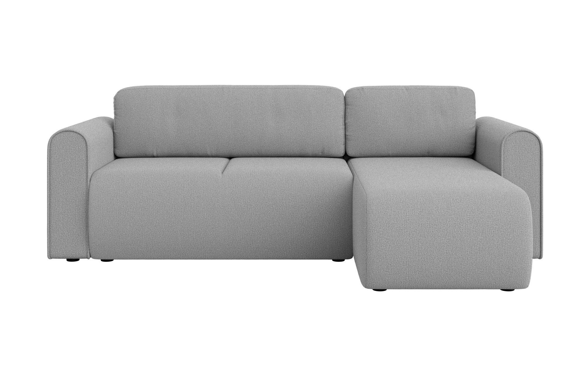 INOSIGN Hoekbank Zacharia optioneel slaapbank met opbergruimte, B/D/H 250/166/86 cm L-vorm met golfondersteuning, recamière aan beide zijden te monteren