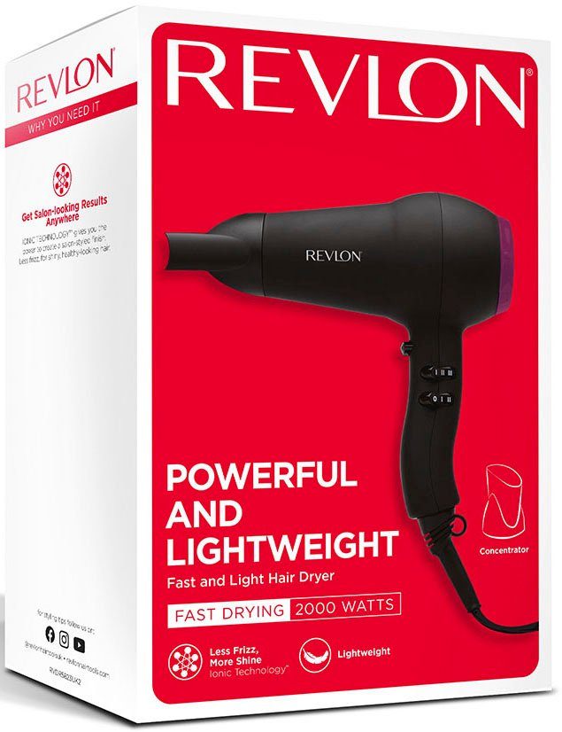 Revlon Haardroger RVDR5823 bijna & light haardroger, 2000 W