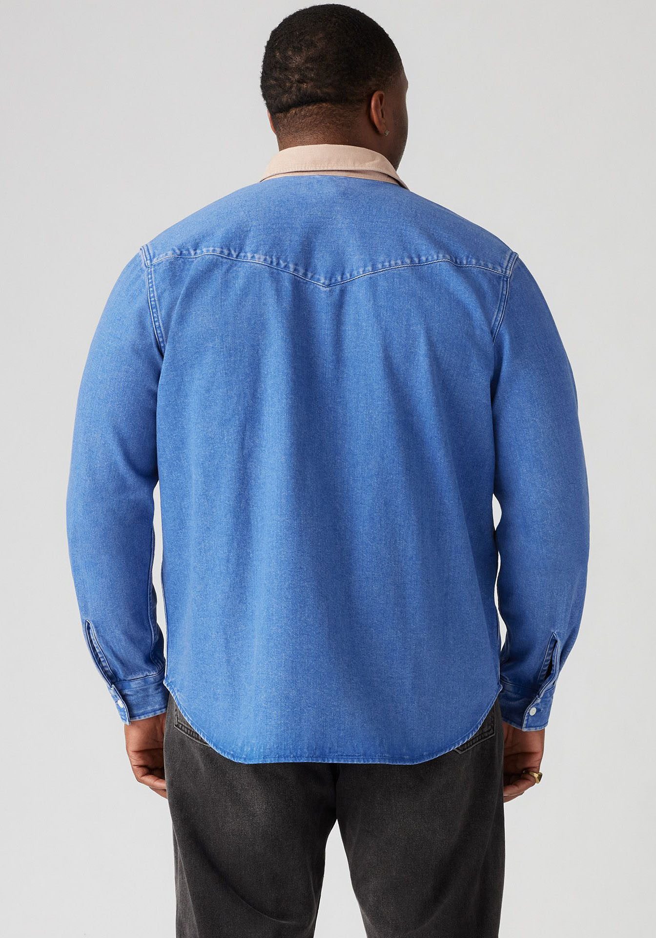 Levi's® Plus Jeans overhemd BIG RELAXED FIT WESTERN