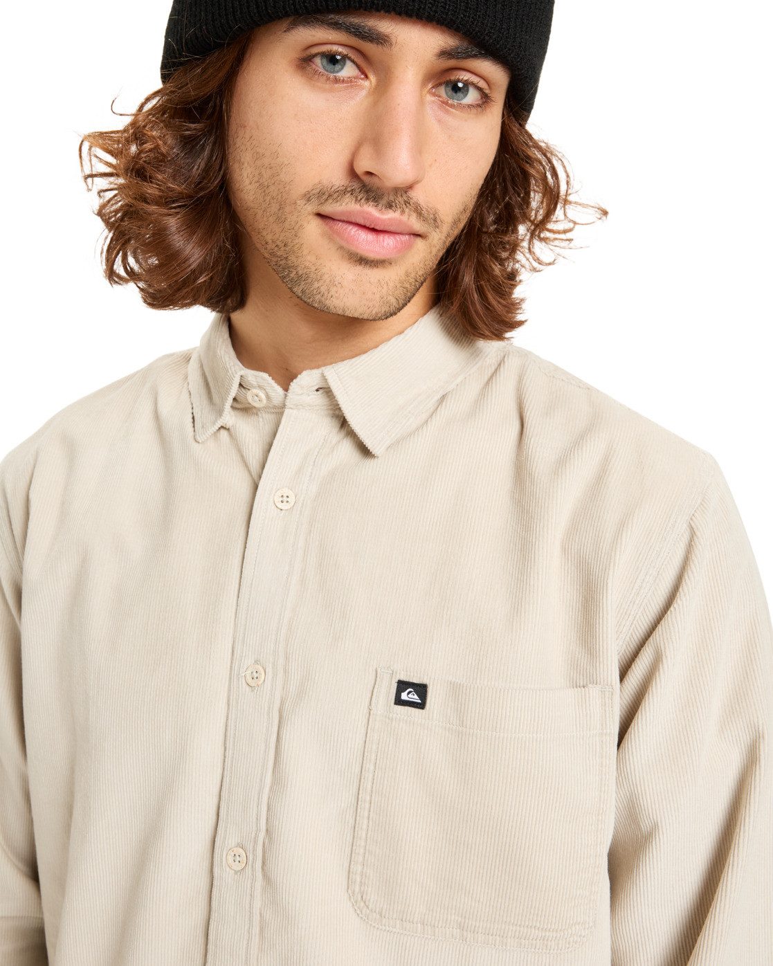 Quiksilver Overhemd met lange mouwen SMOKE TRAIL CORD