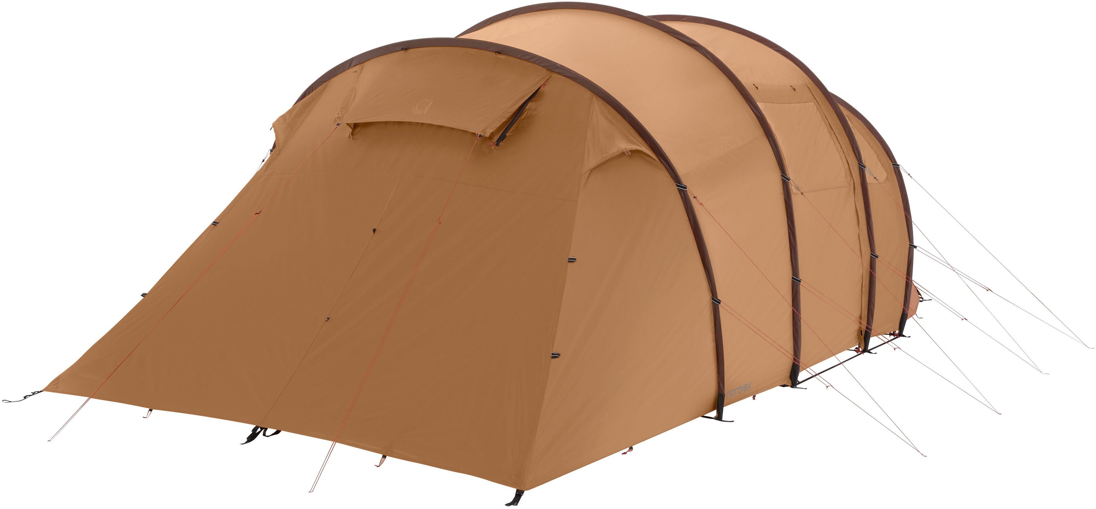 Nordisk Groepstent Reisa 6 PU Tent Cashew/Brown (set, 1-delig)