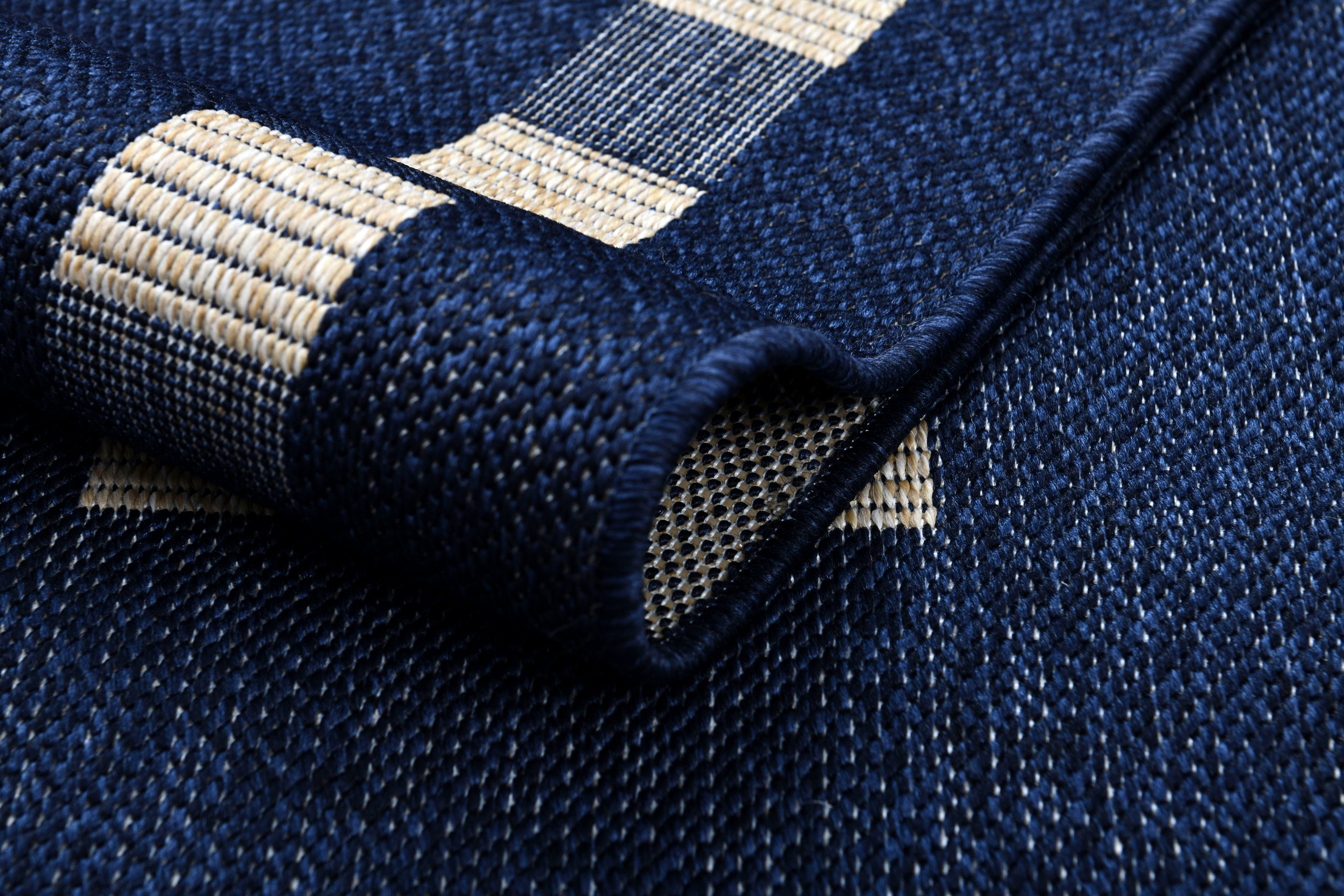 andas Vloerkleed Dalija Geschikt voor buiten, sisal-look, weerbestendig & uv-bestendig, platweefsel