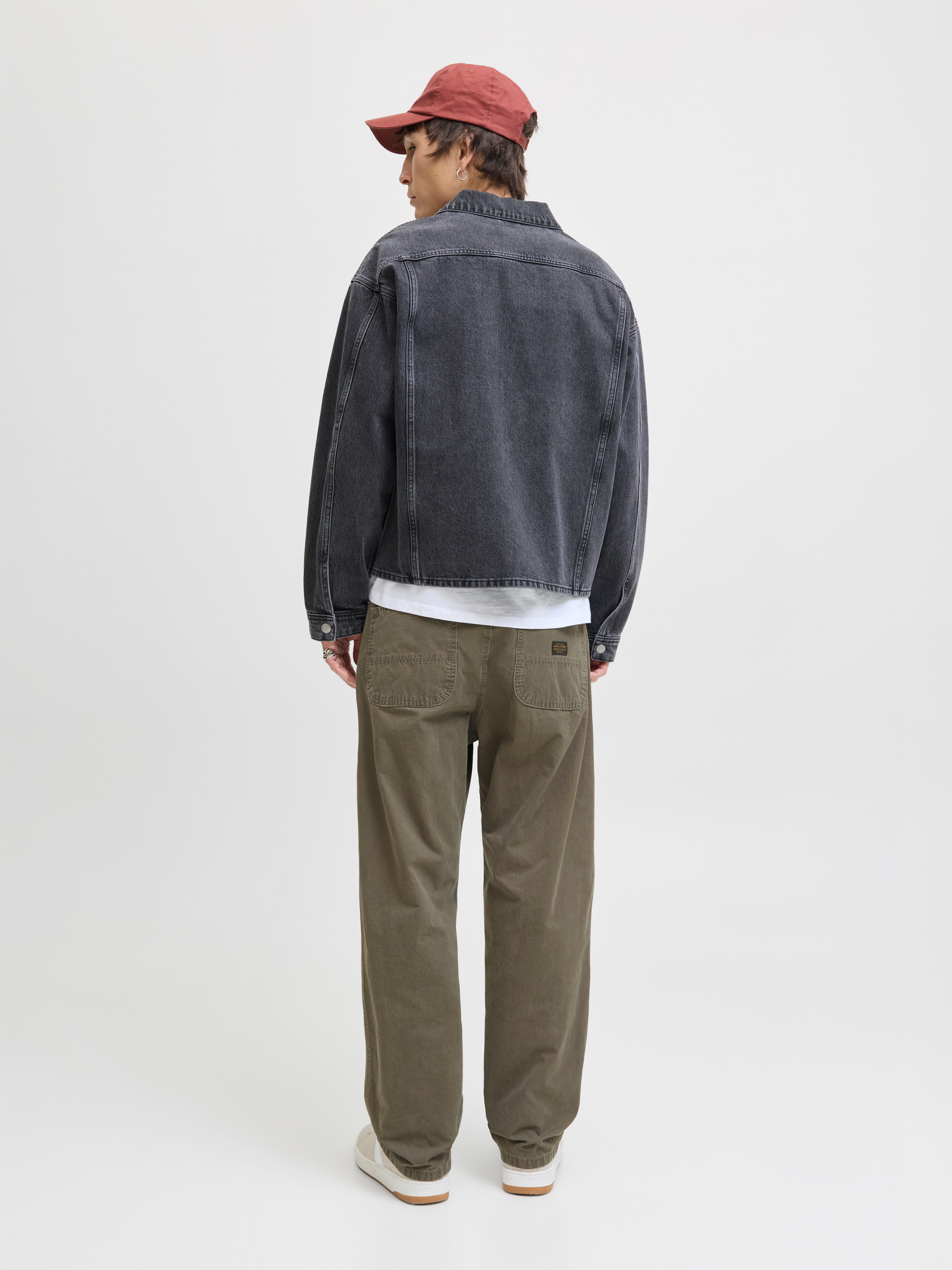 Jack & Jones Five-pocketsbroek JPSTALEX EMBER WORKER PANT LN