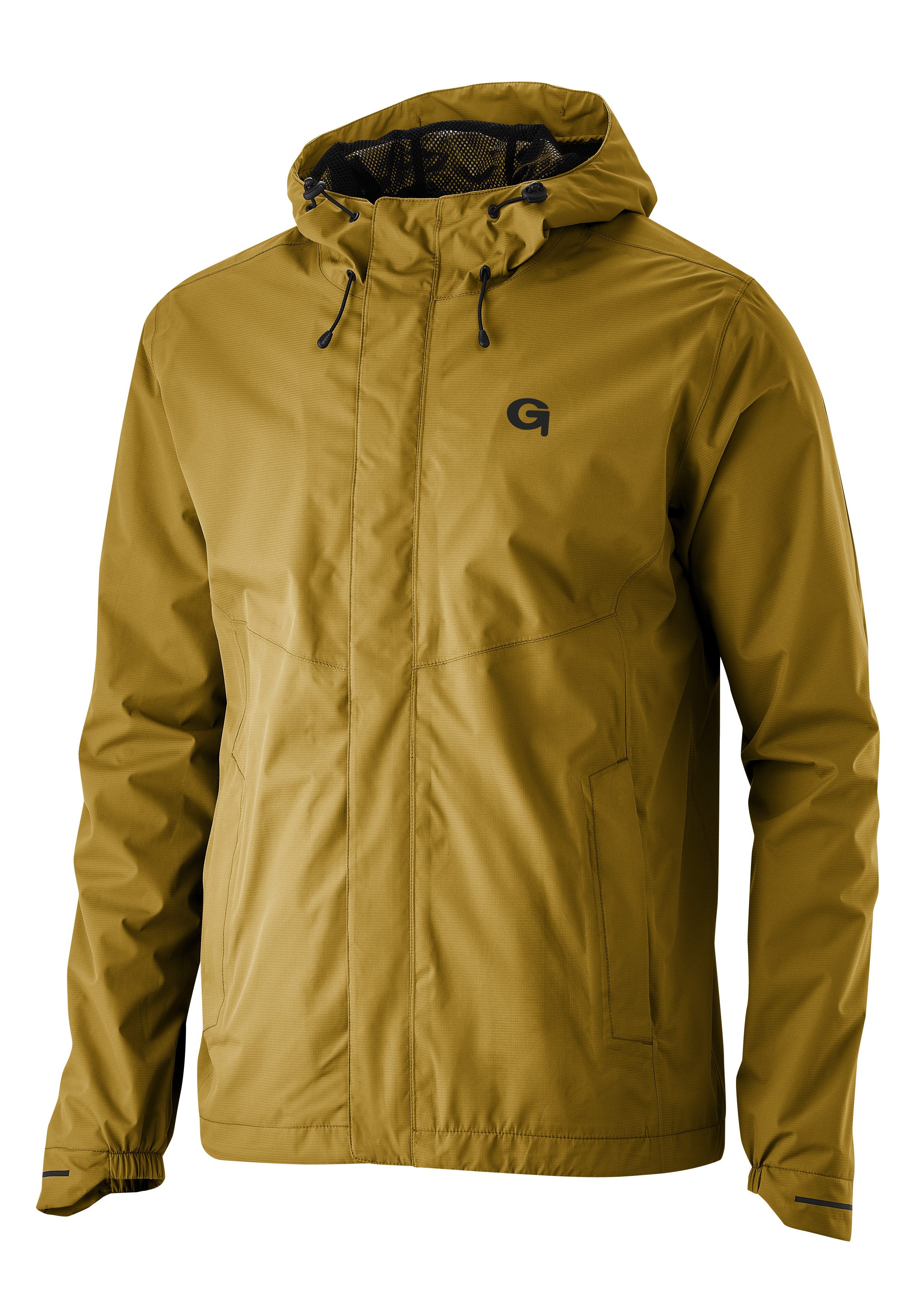Gonso Fietsjack SAVE JACKET ESSENTIAL M Herenregenjack wind- en waterdicht, fietsjack met capuchon
