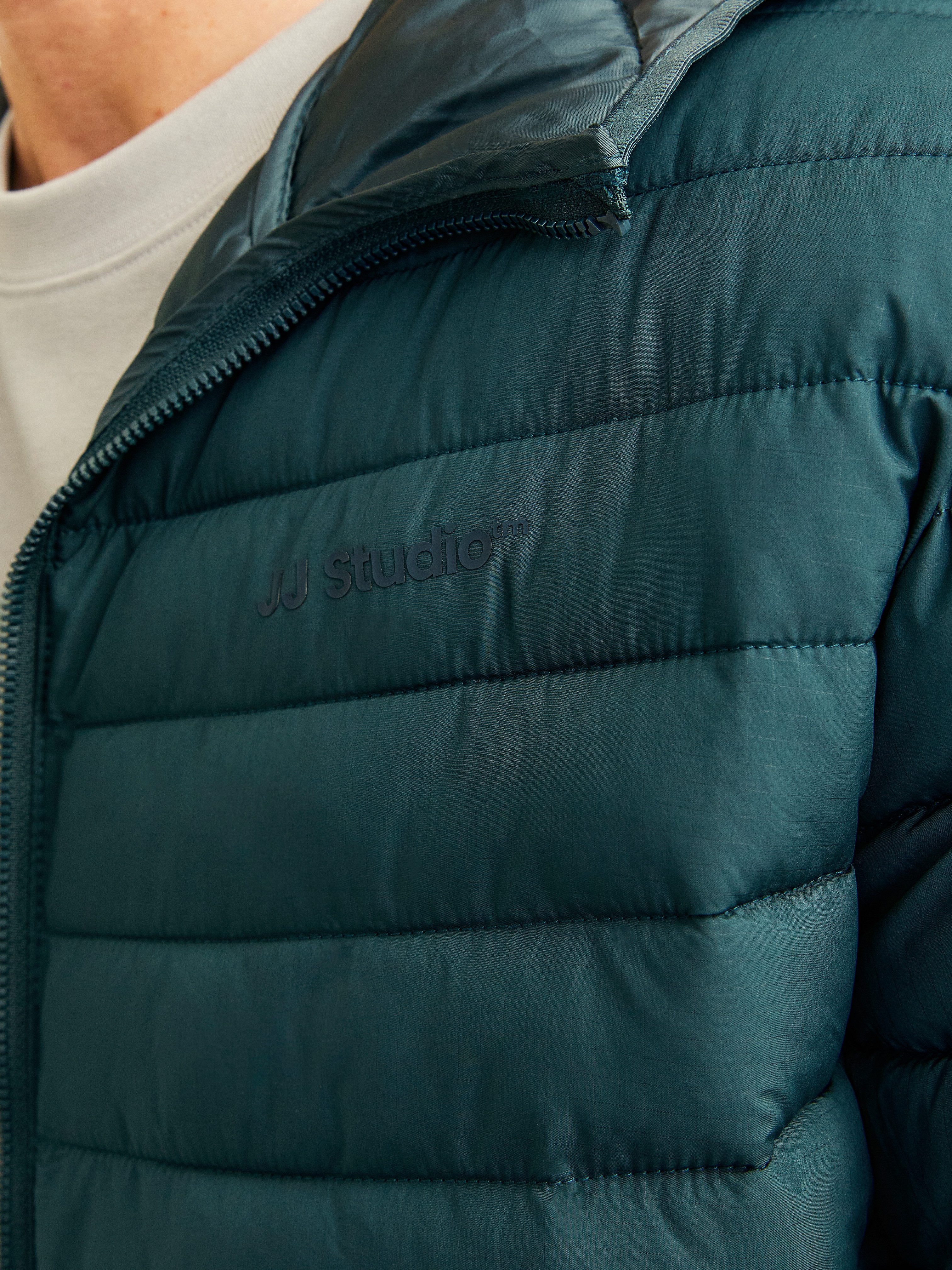Jack & Jones Gewatteerde jas JJESTATE PACKABLE PUFFER HOOD NOOS