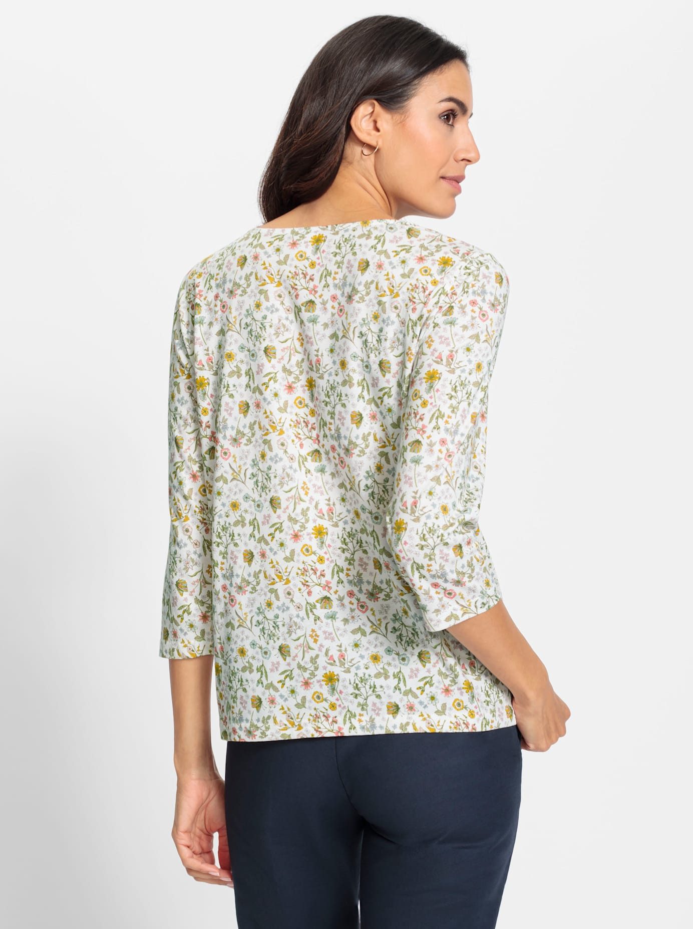 Classic Inspirationen Shirt met print Shirt met 3/4-mouwen (1-delig)