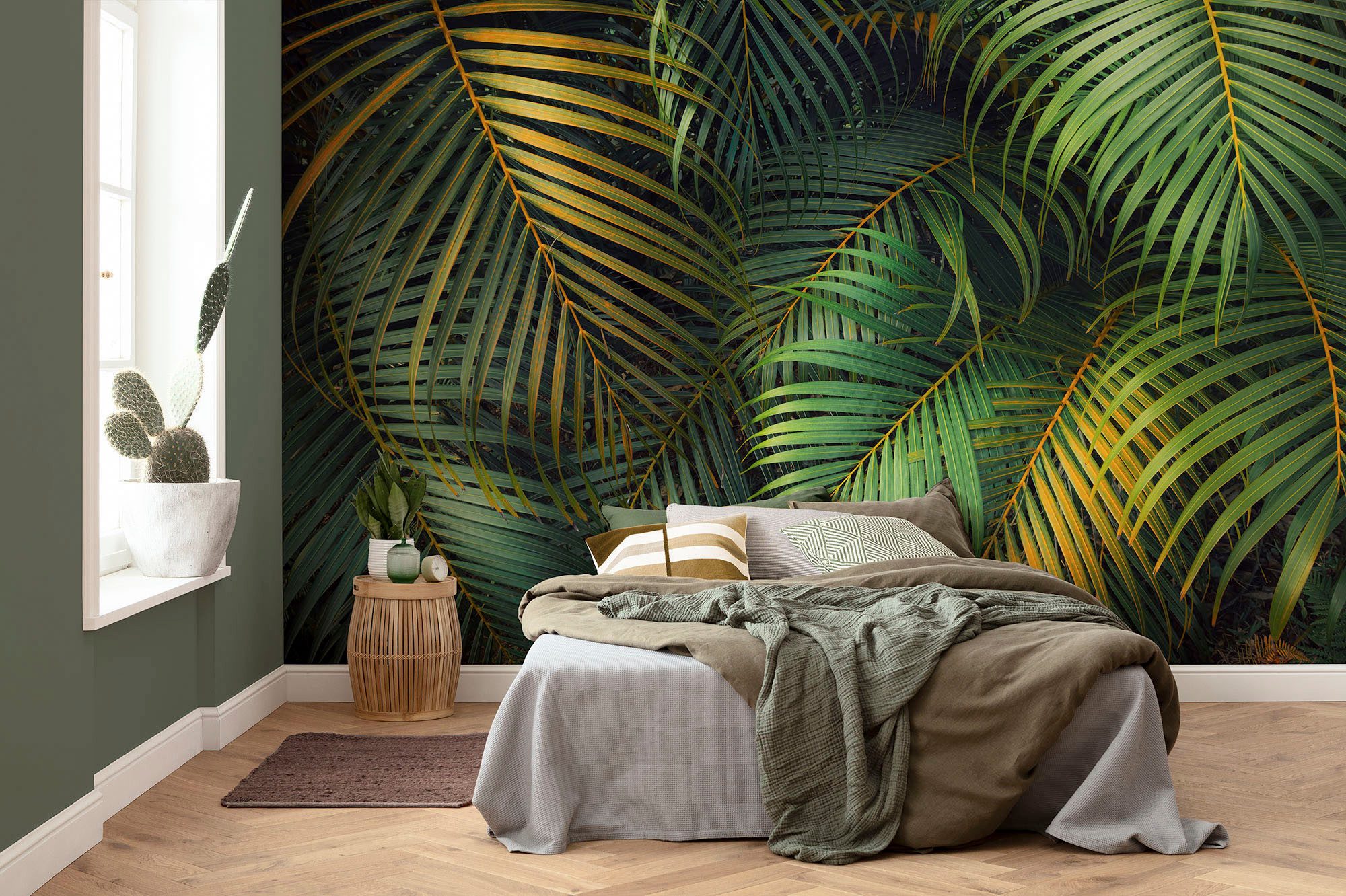 Komar Fotobehang Digitale print vlies - Amazon Fern - Afmeting 400 x 250 cm (1 stuk)