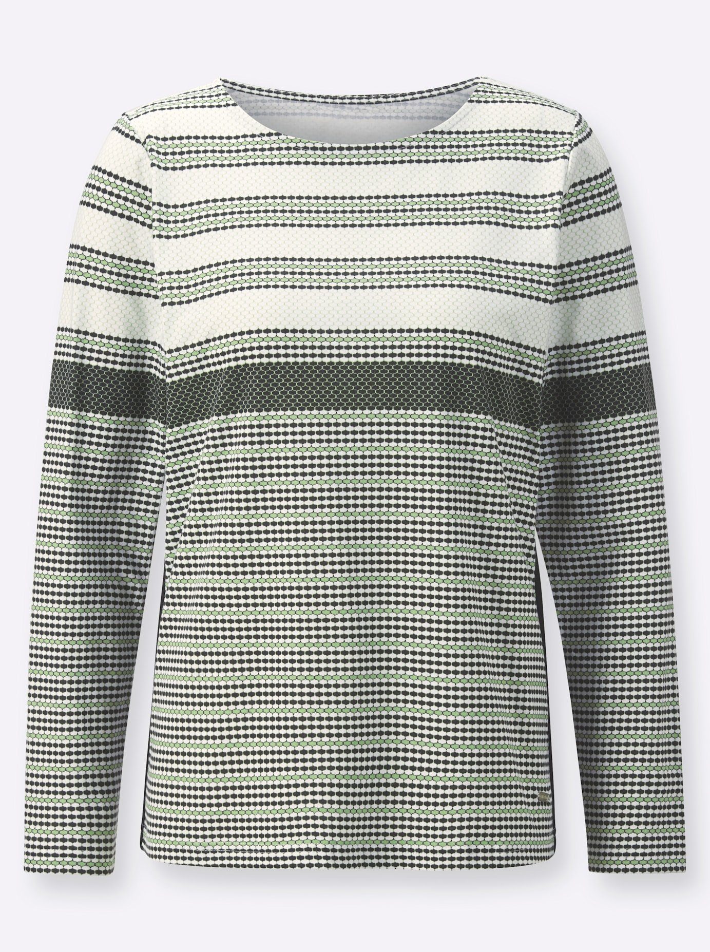Casual Looks Shirt met ronde hals Shirt (1-delig)