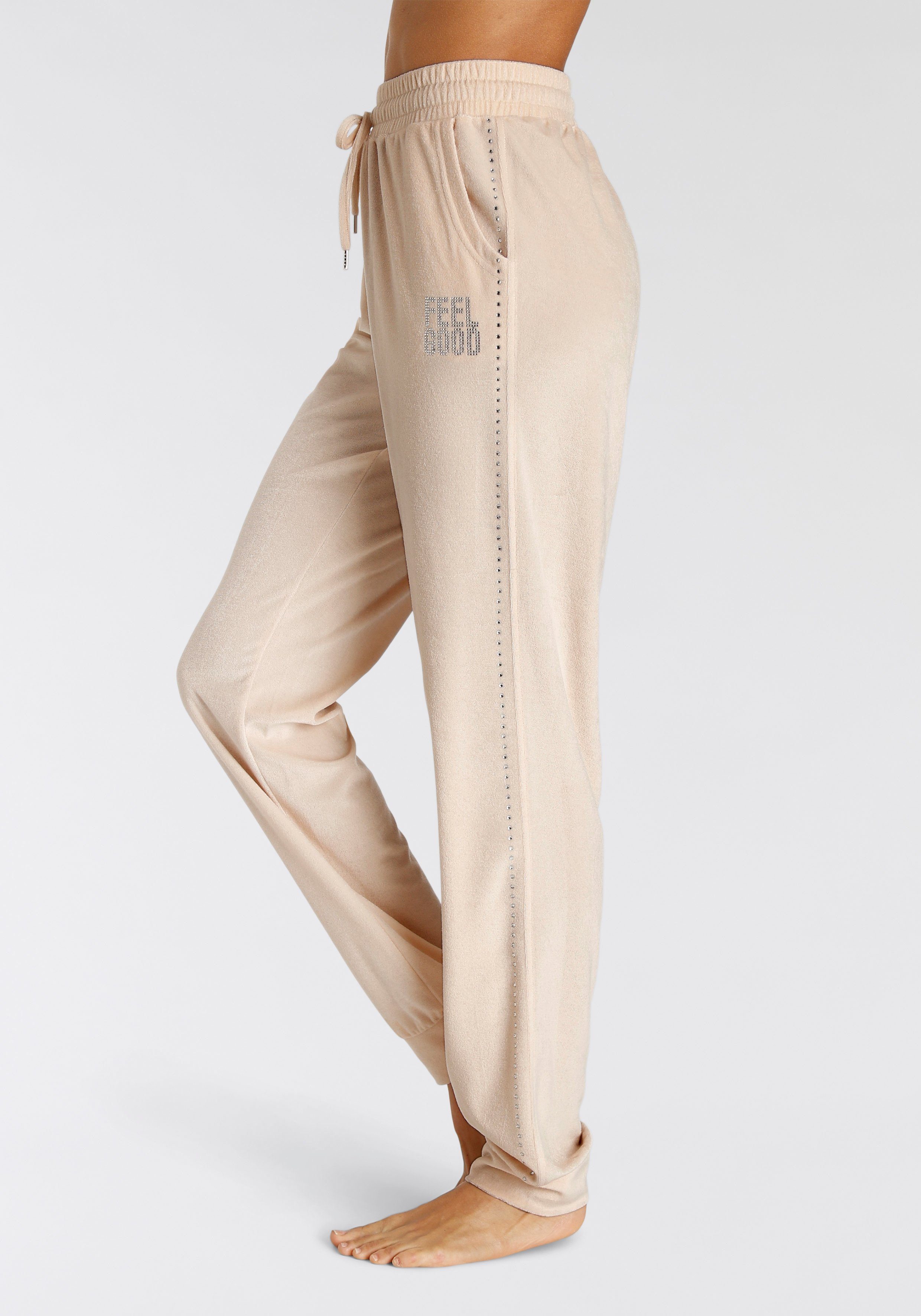 Vivance Nickybroek -Loungebroek met glitterprint