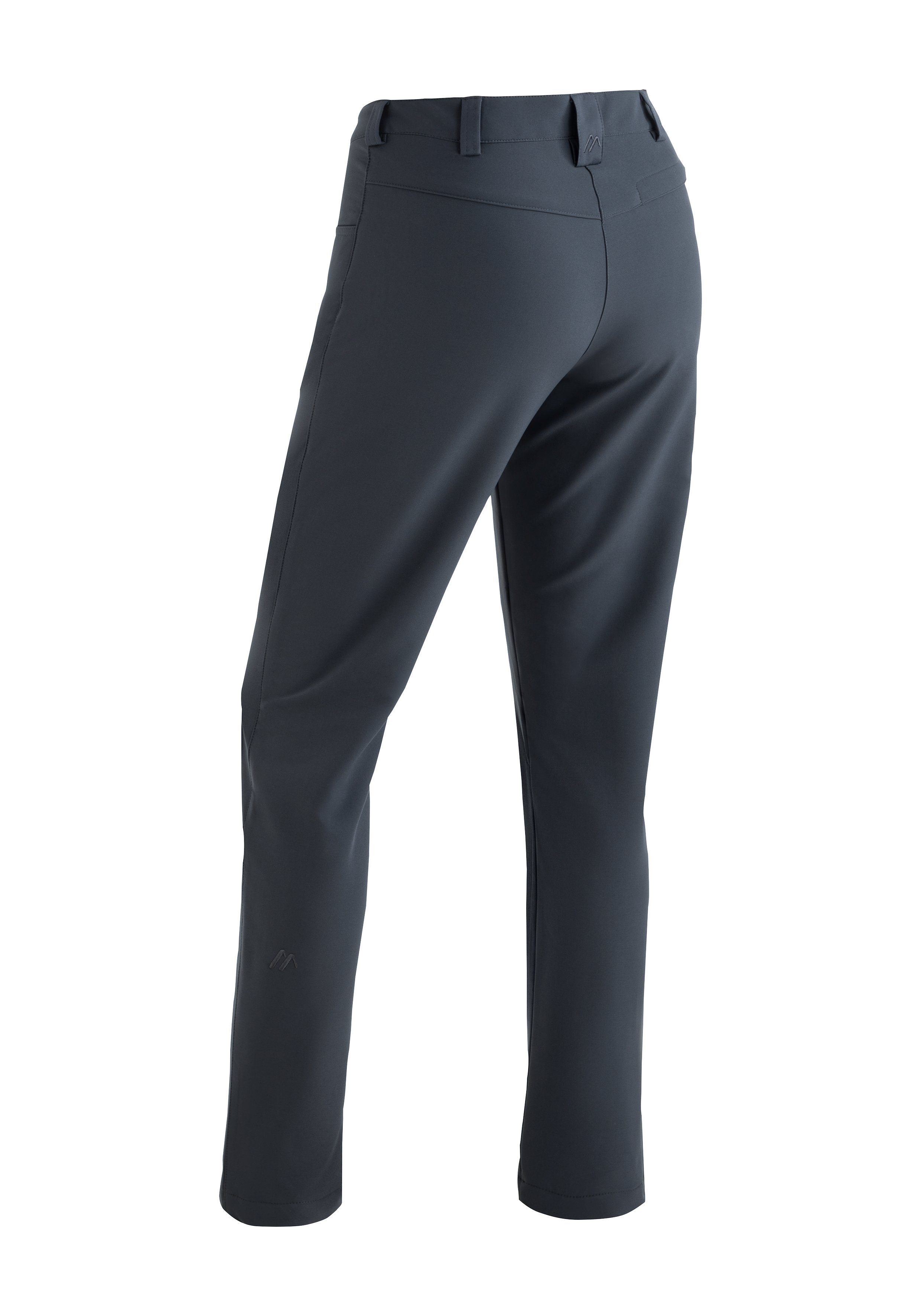 Maier Sports Functionele broek Charlotte Dames outdoorbroek, elastische broek met fleece binnenzijde, regular fit