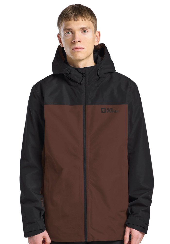 Jack Wolfskin Functioneel 3-in-1-jack MOONRISE 3IN1 JKT W met waterafstotende ritsen