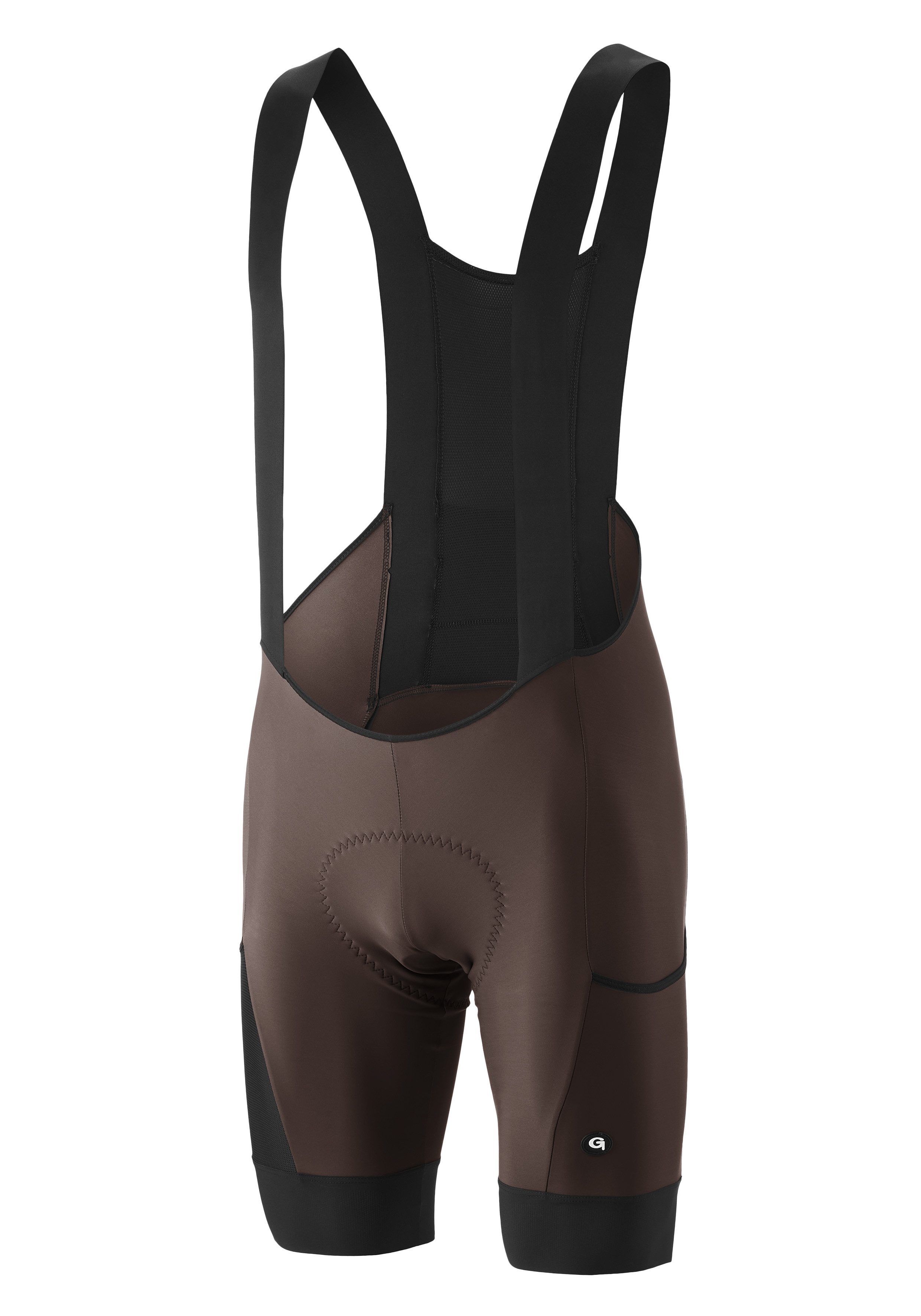 Gonso Fietsbroek Ride Miles Bib Cargo M Heren gravel-fietspants met zitkussen en banden, fietspants tight fit
