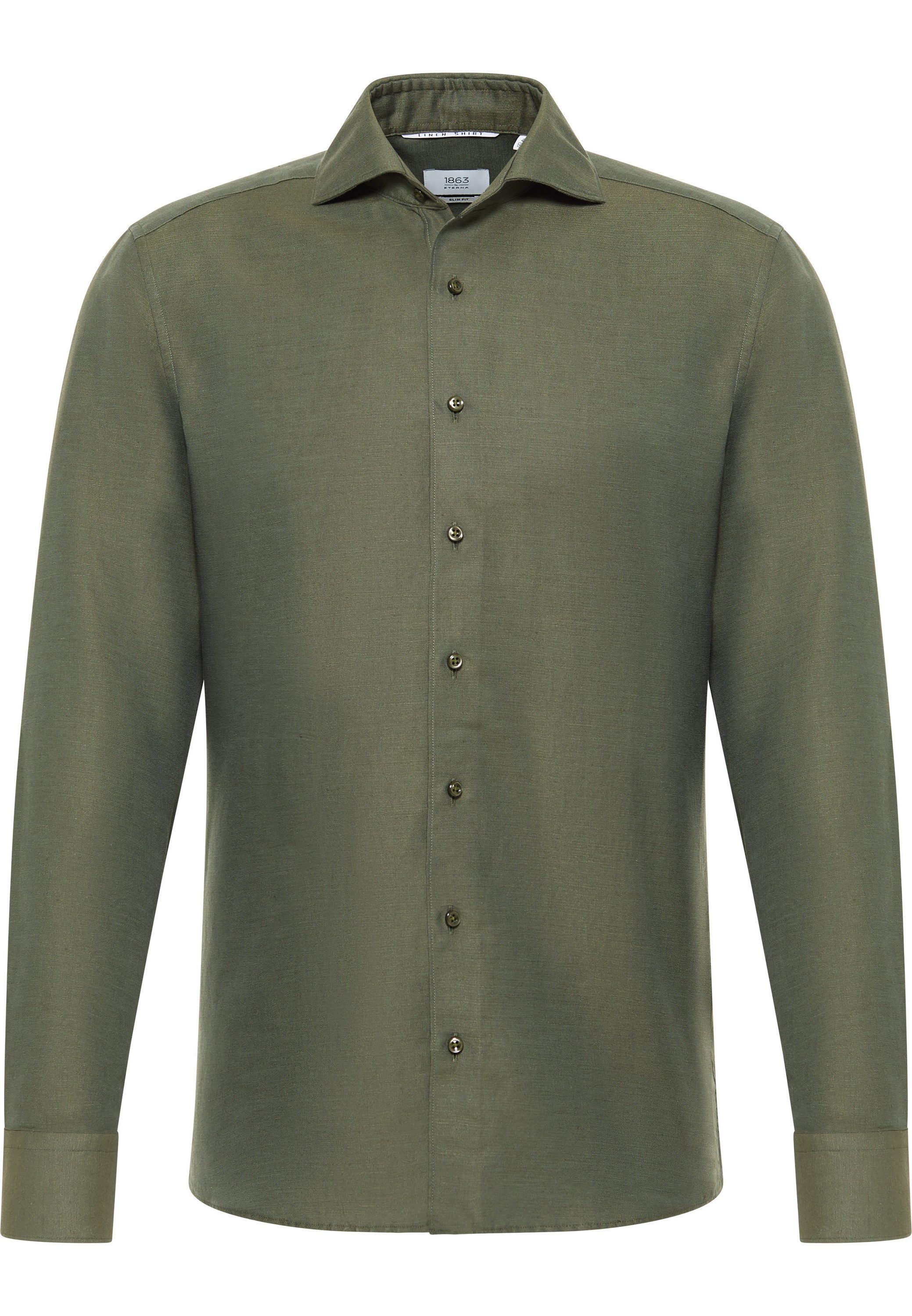 Eterna Overhemd met lange mouwen Slim fit EASY IRON (gemakkelijk te strijken)