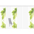 vision s paneelgordijn lefano set van 6 bamboe-look, digitaal bedrukt (6 stuks) groen