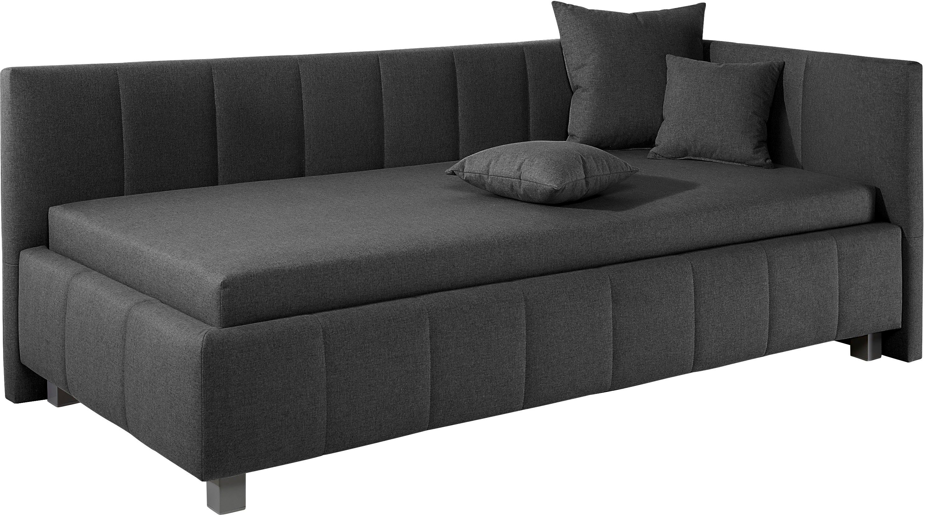 Maintal Bed Mailo met hoofdbord & bedkist, 3 breedten, binnenvering- of bonell-matras