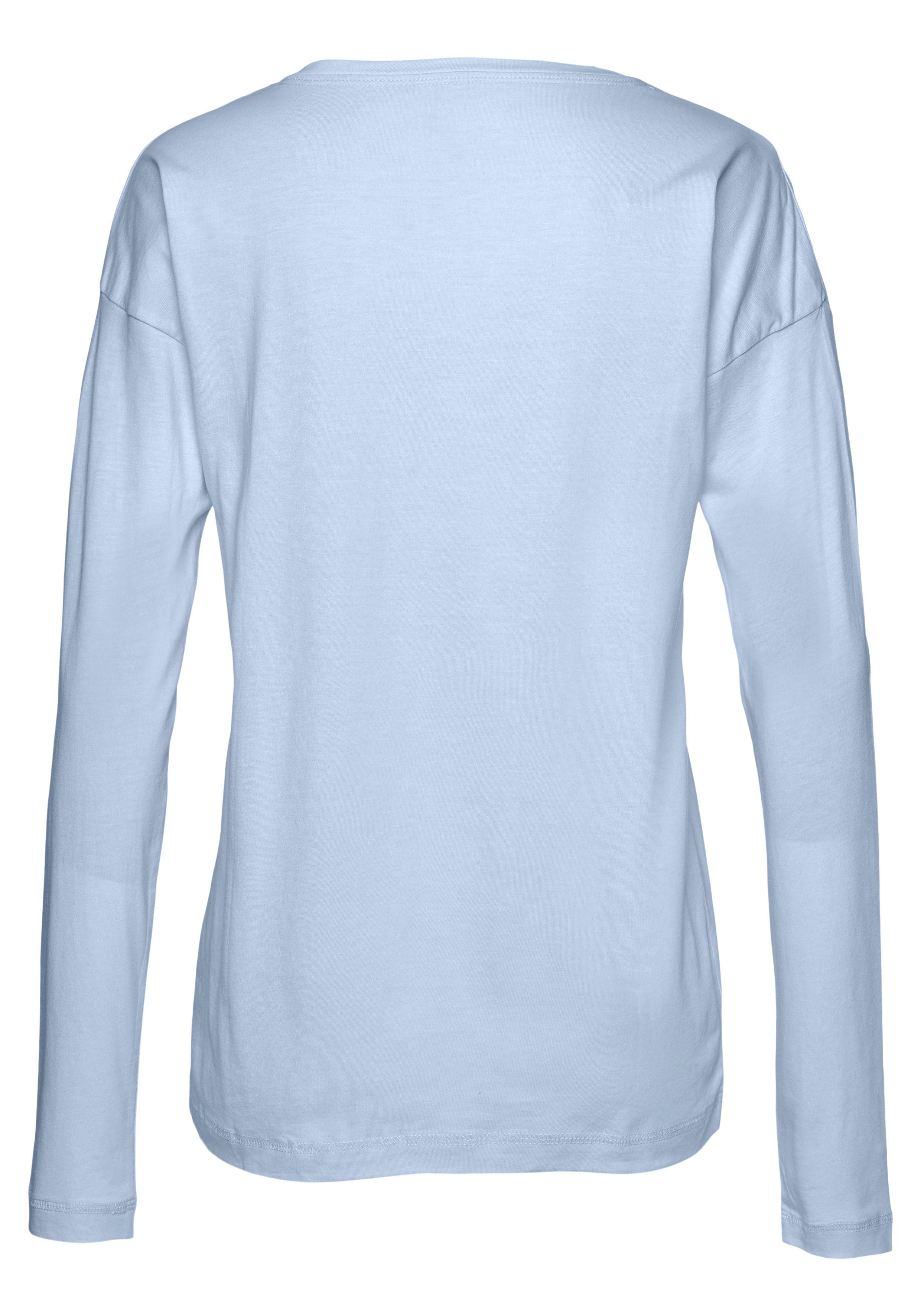 Vivance Dreams Pyjama top met zomer-statementprint