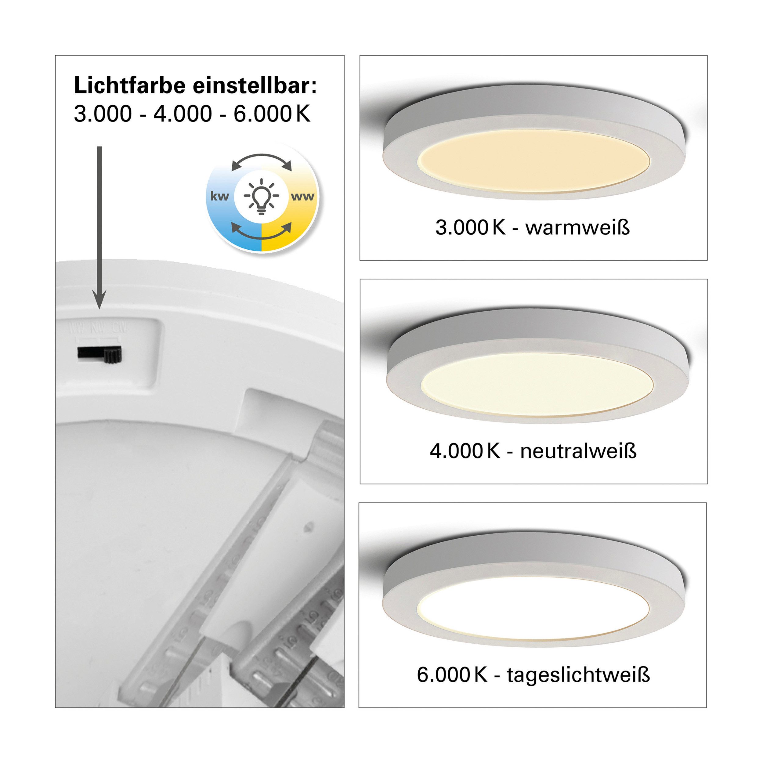 näve Led-plafondlamp Bonus (1 stuk)