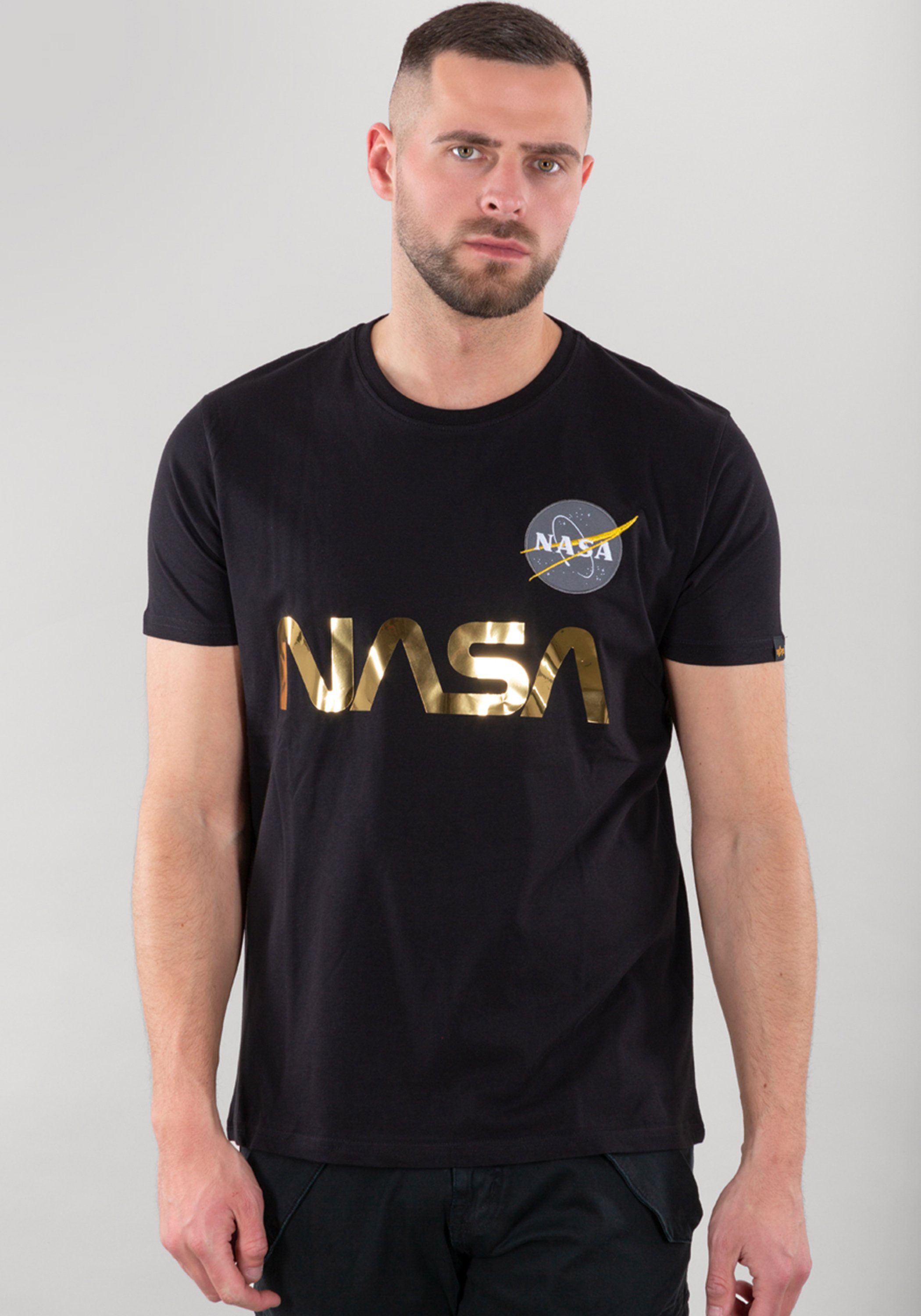 Alpha Industries T-shirt Men T-Shirts NASA Reflective T